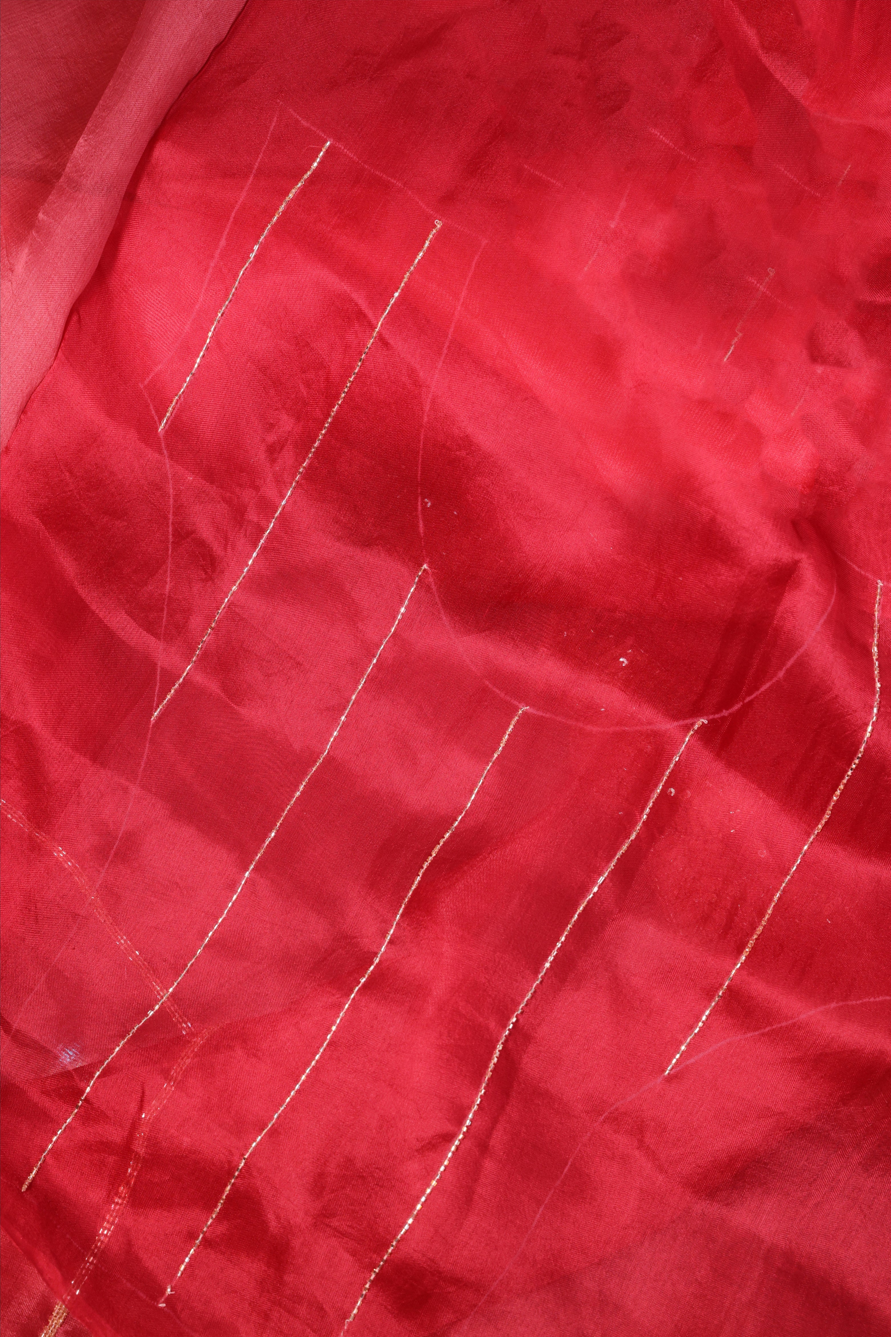 Organza Shaded Zardosi Work