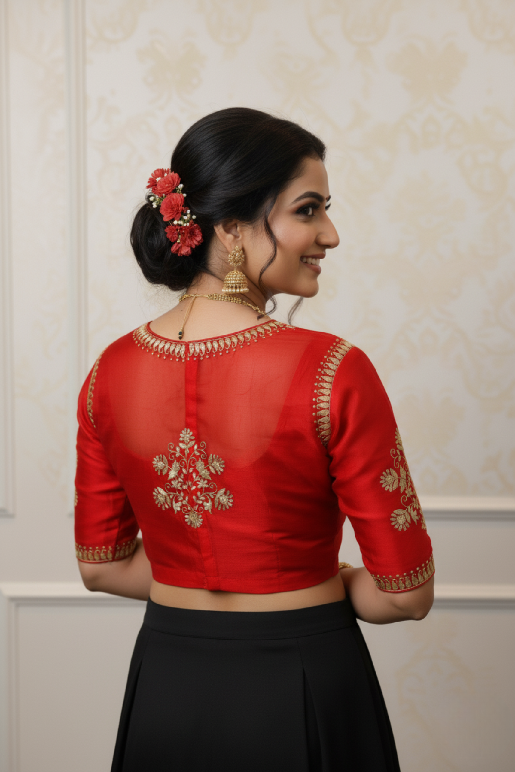 Raw Silk Pitazari Work