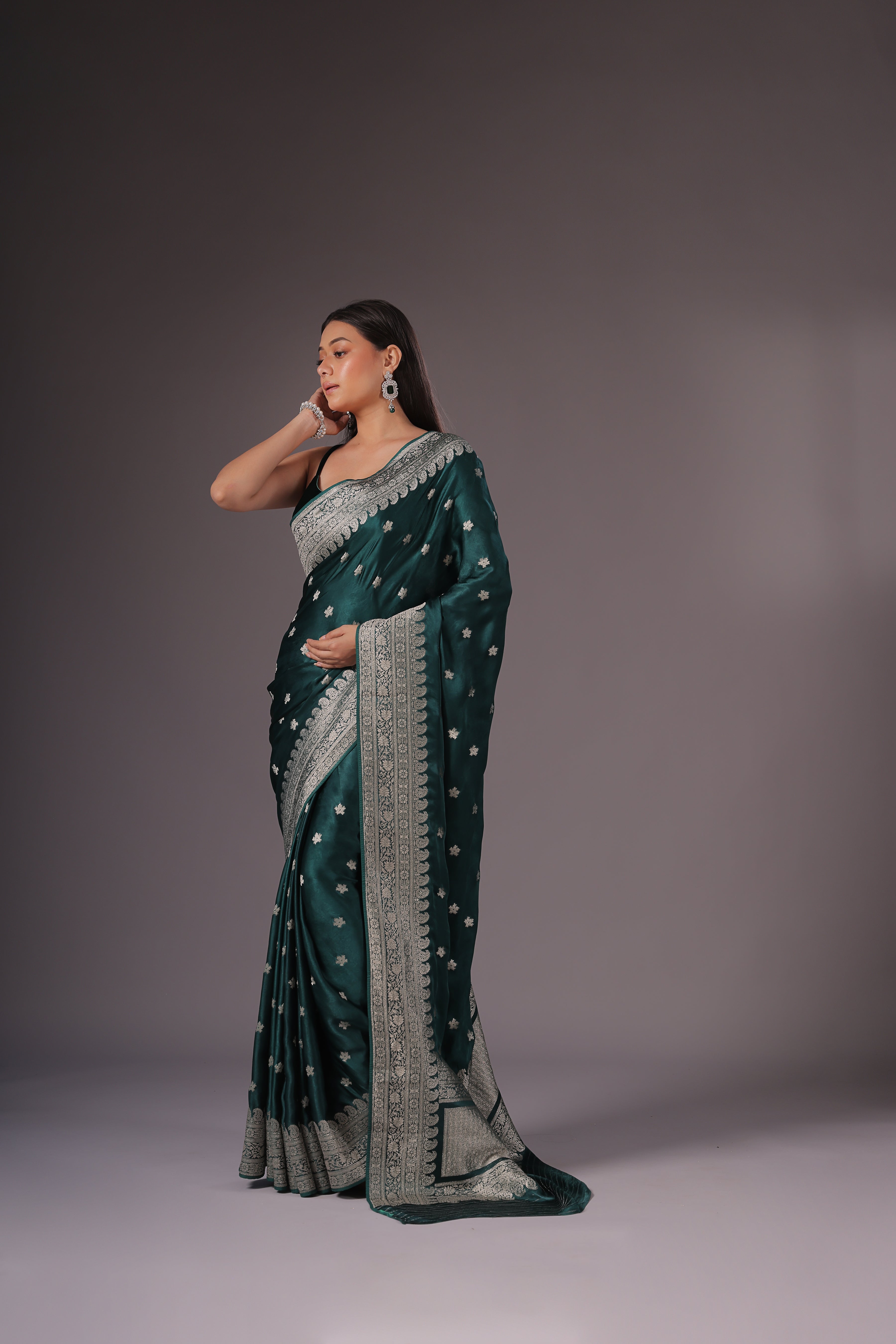 Semi Mashru Banarasi