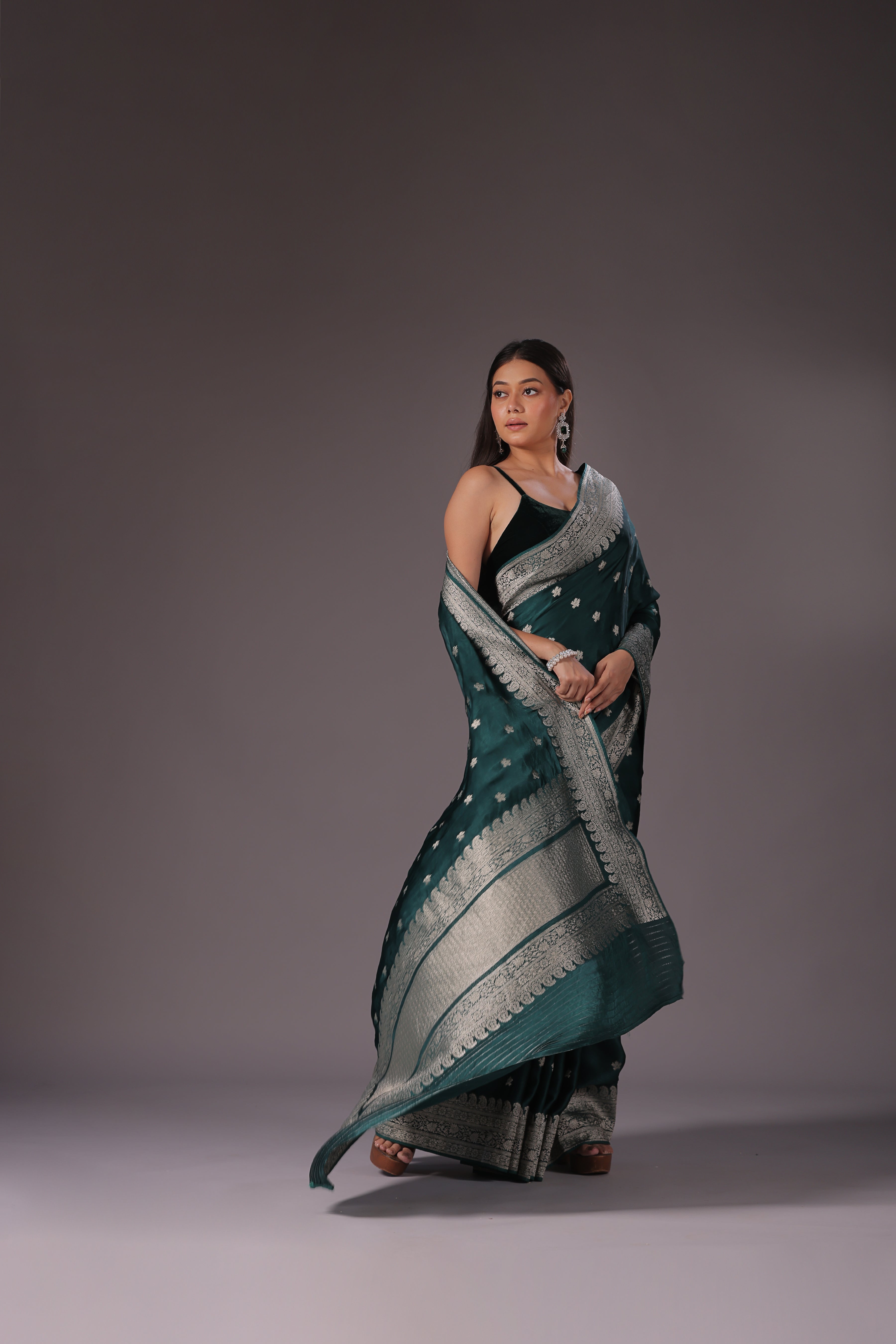 Semi Mashru Banarasi