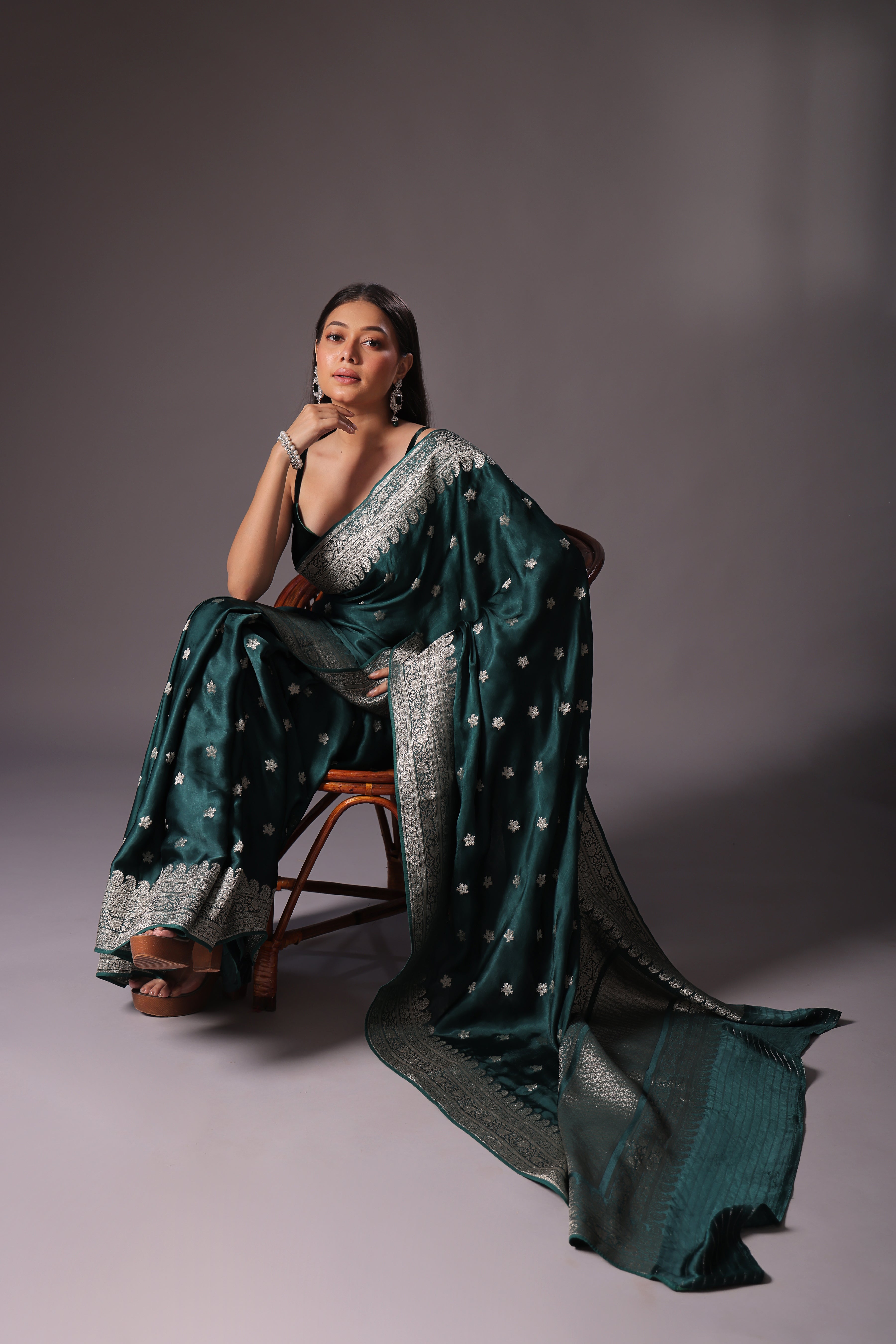 Semi Mashru Banarasi