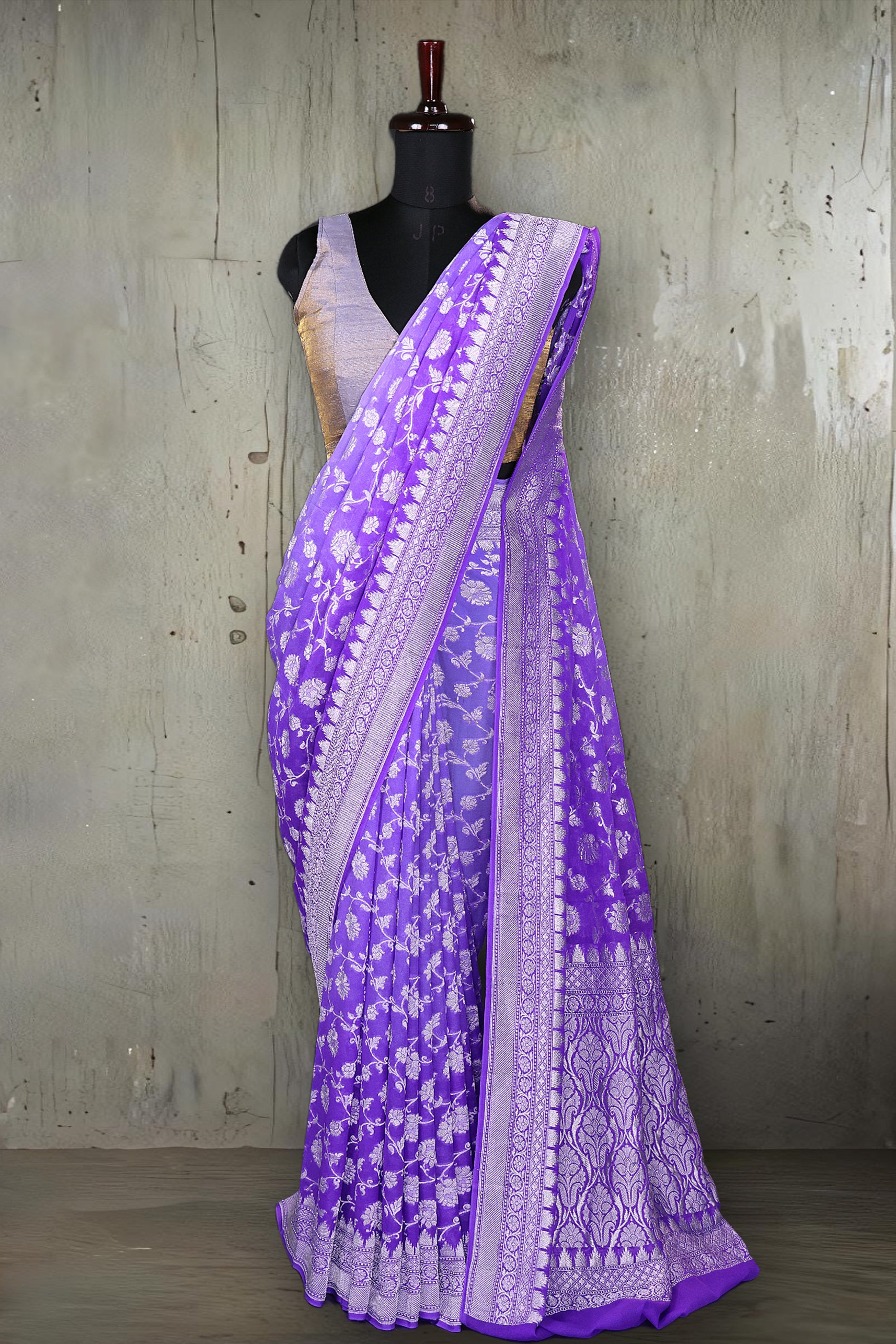 Shaded Khaddi Banarasi