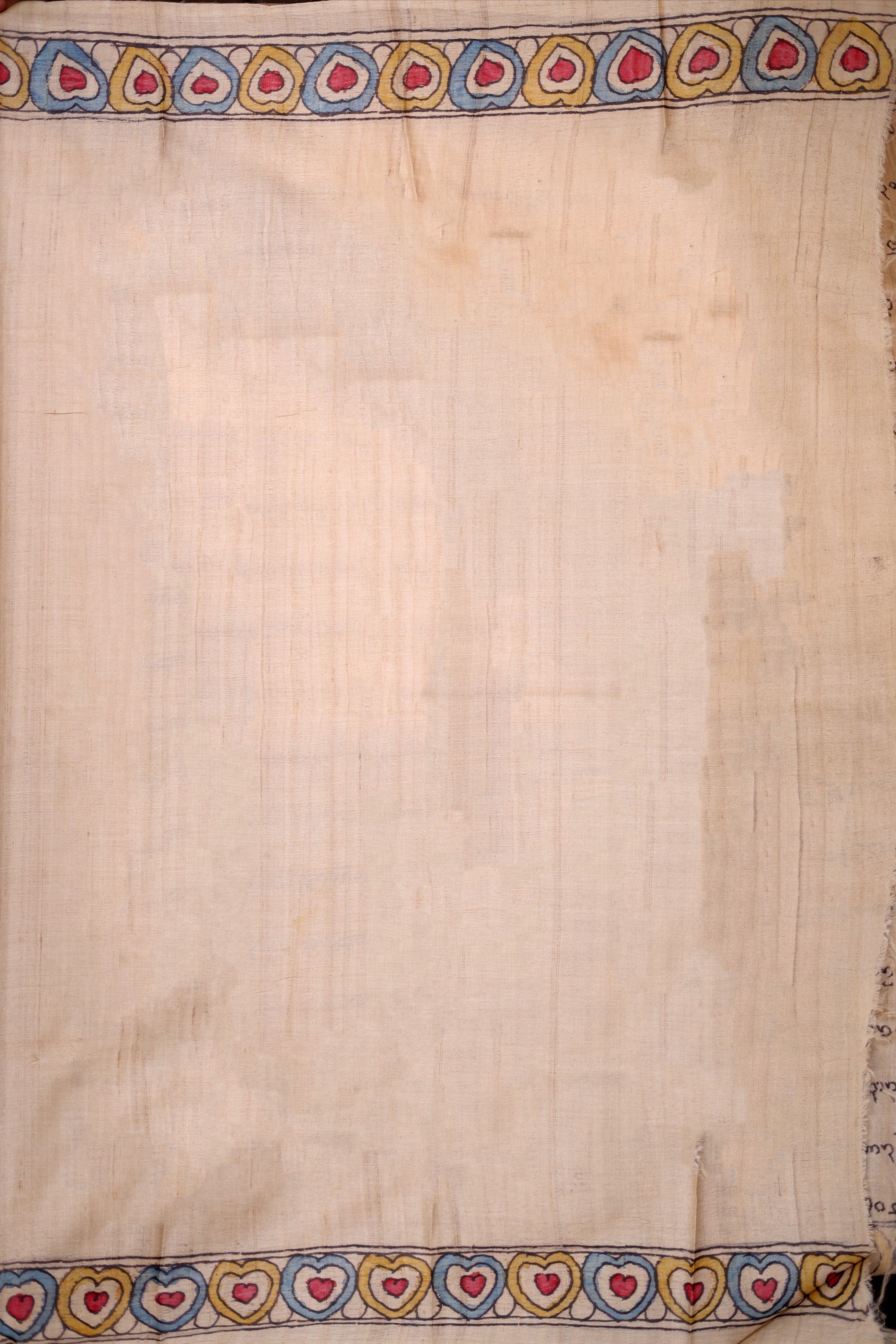 Pure Tussar Hand Kalamkari