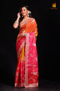 Tussar Pita Zari Work