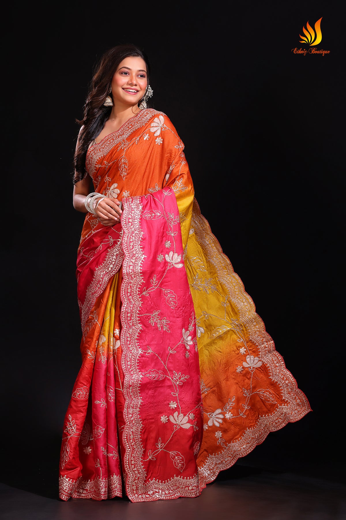 Tussar Pita Zari Work
