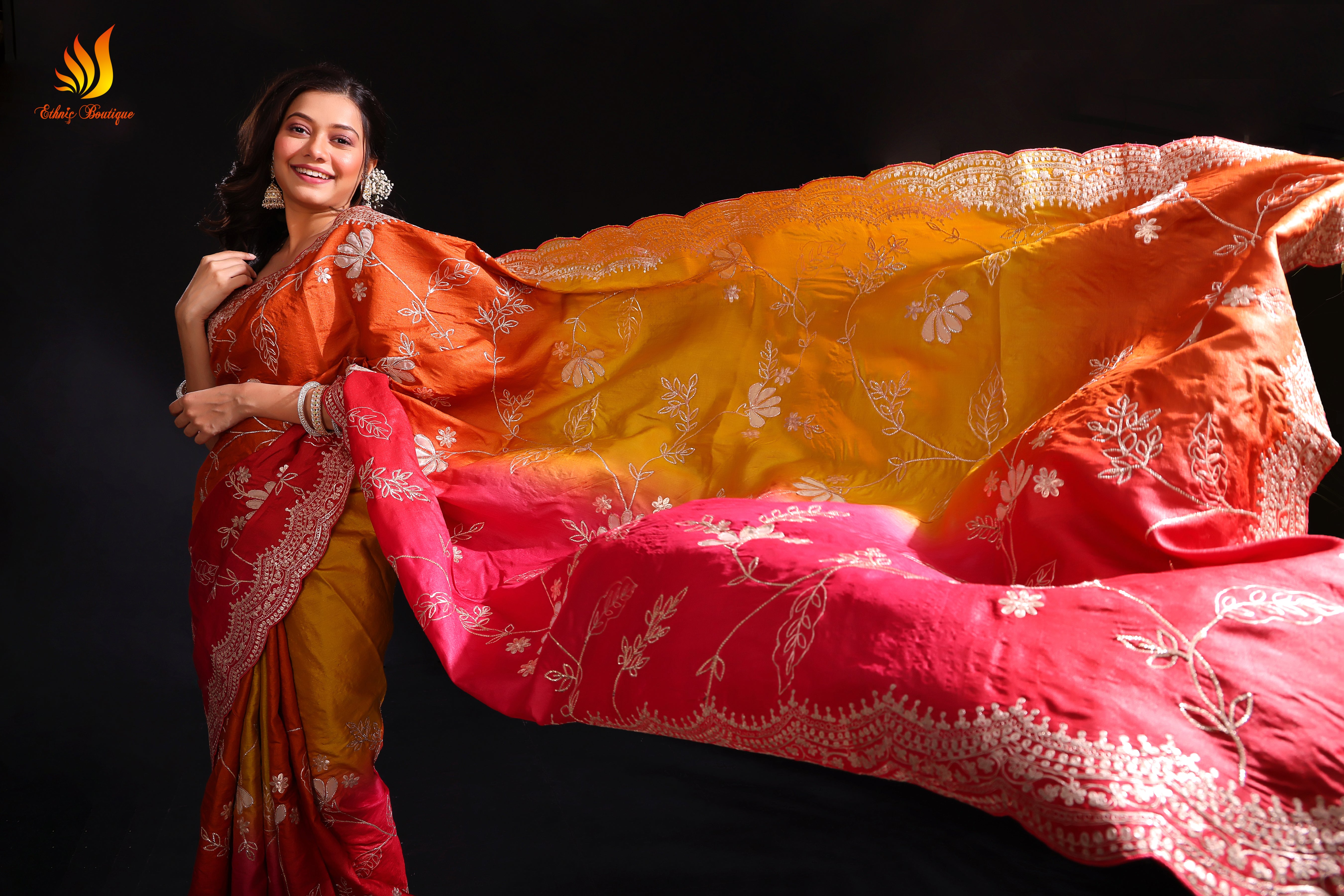 Tussar Pita Zari Work