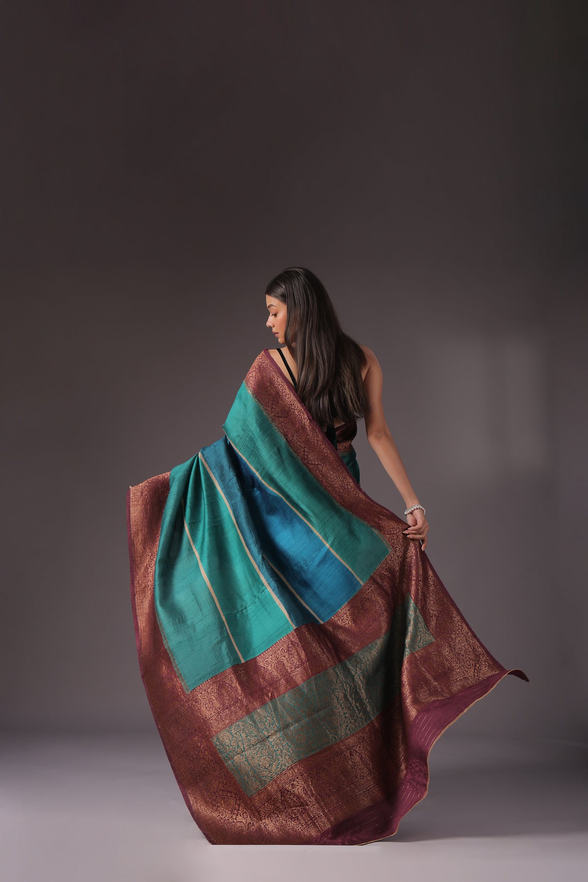 Tussar Banarasi