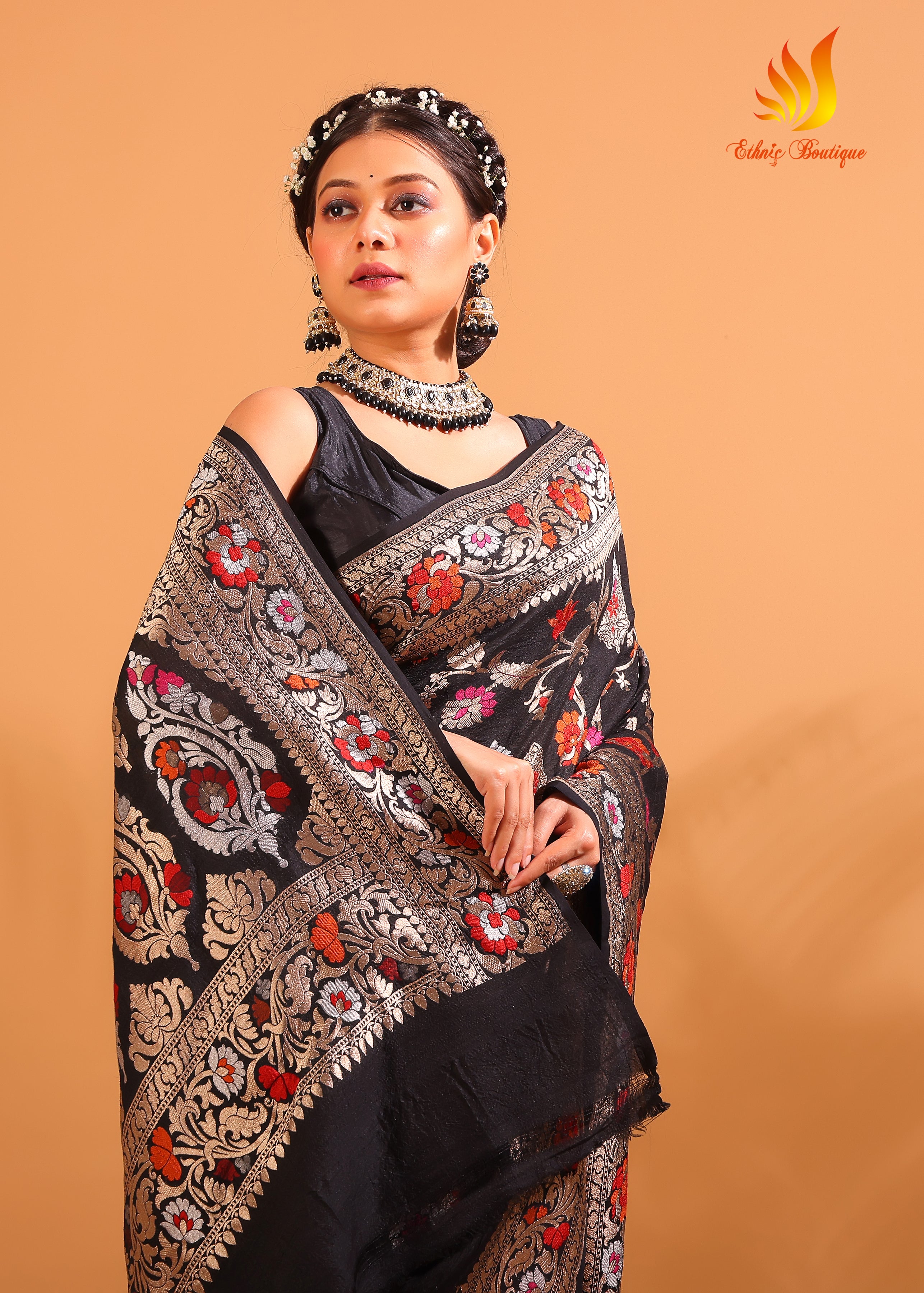 Jaal Katan Meenakari Work