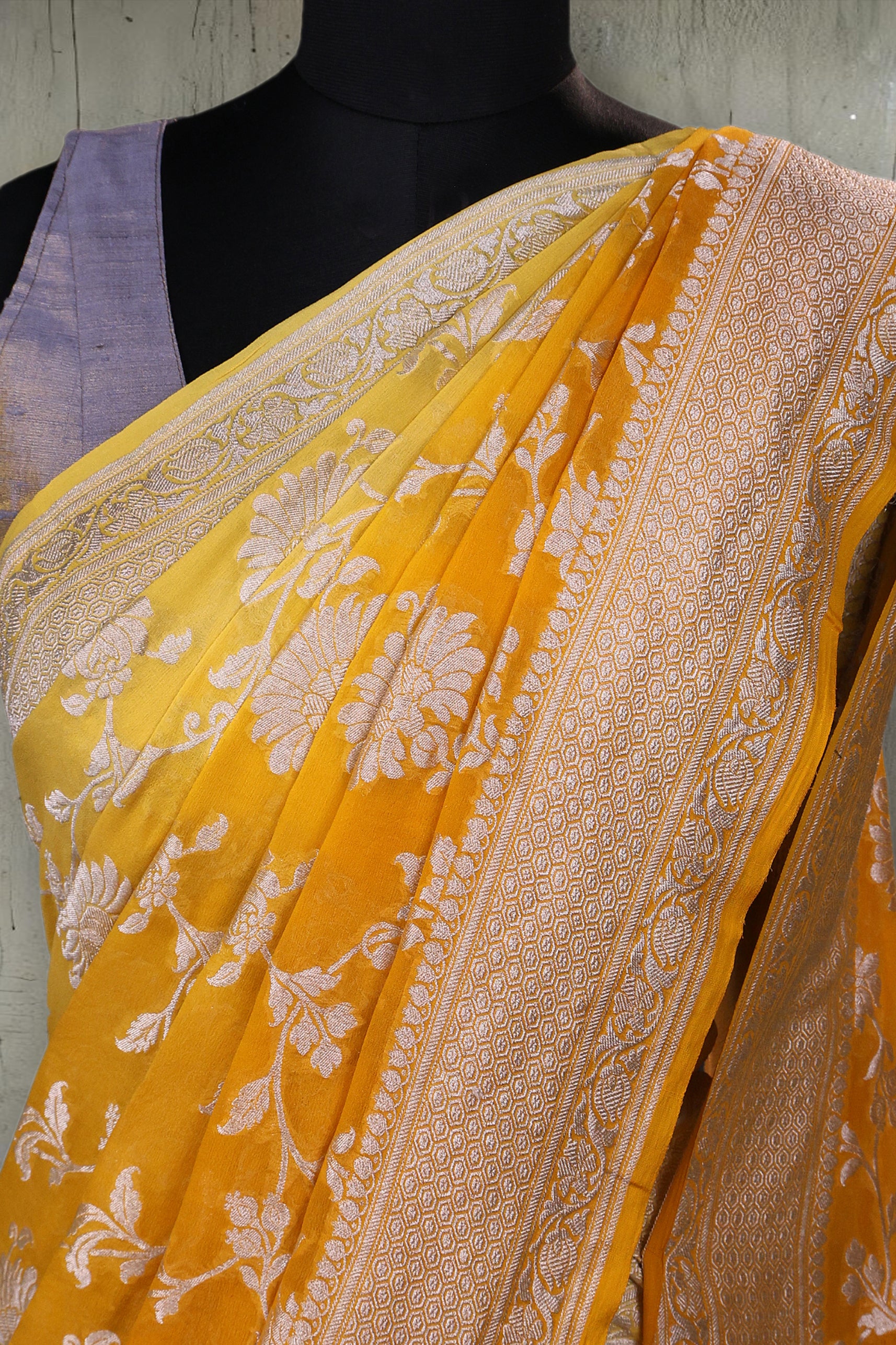 Shaded Khaddi Banarasi