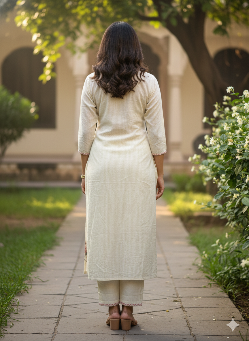 Cotton 2PC Kurti Set