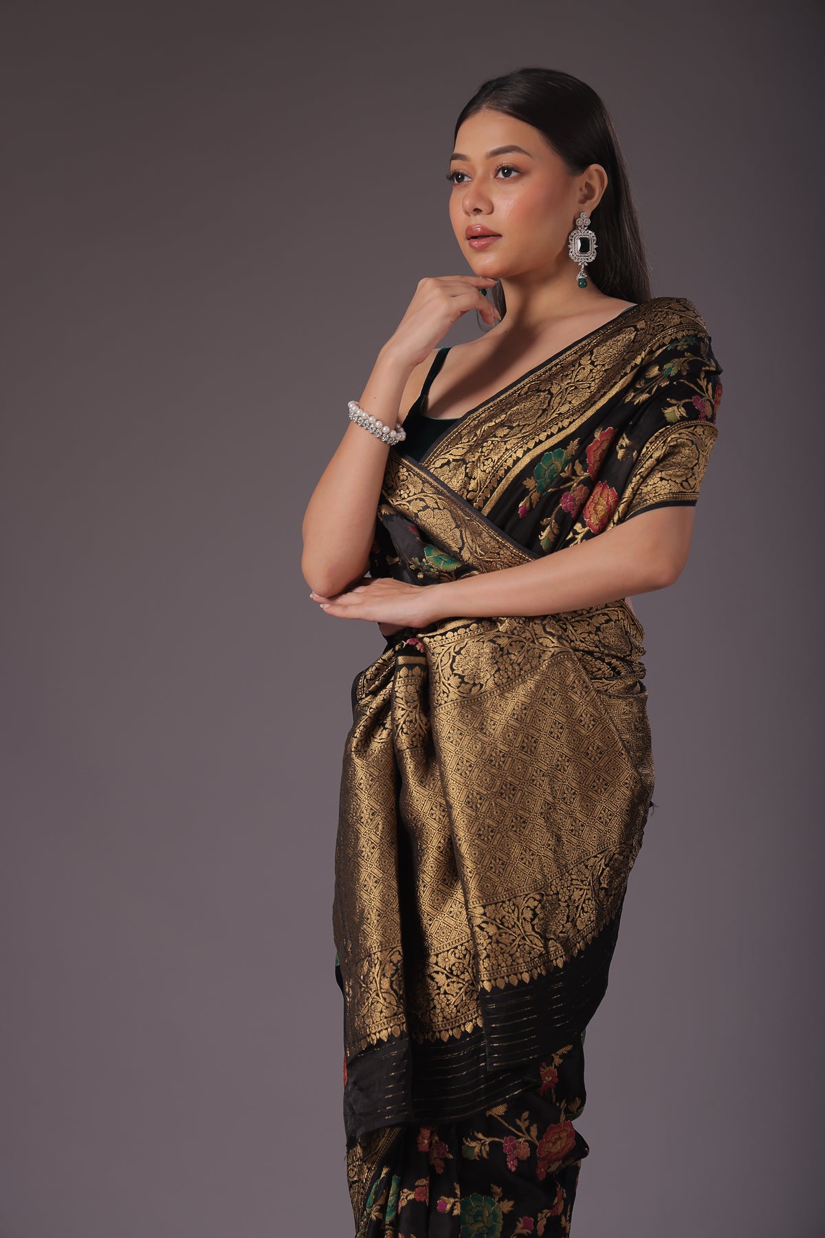 Semi Mashru Banarasi