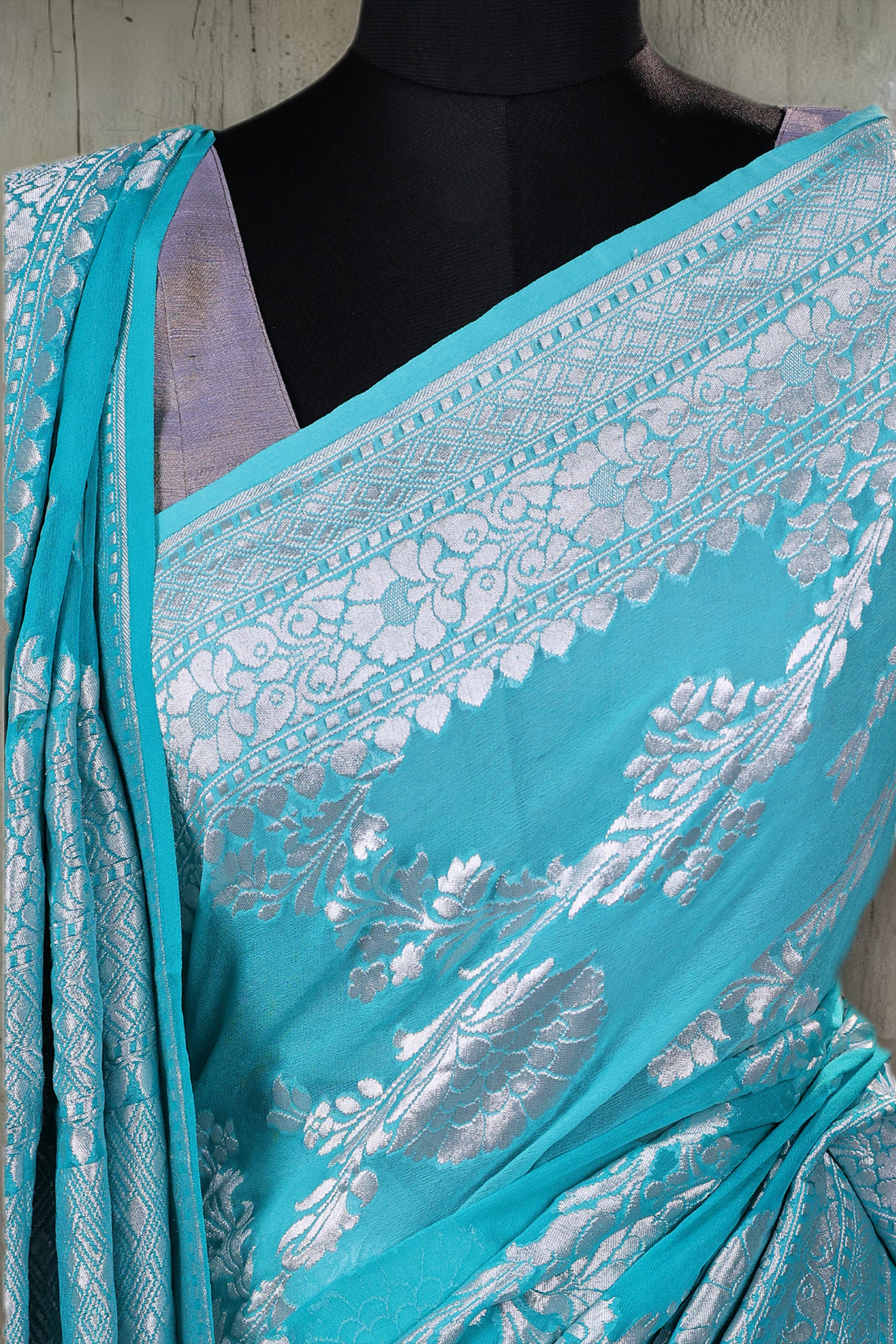 Shaded Khaddi Banarasi