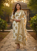 Cotton 3PC Kurti Set