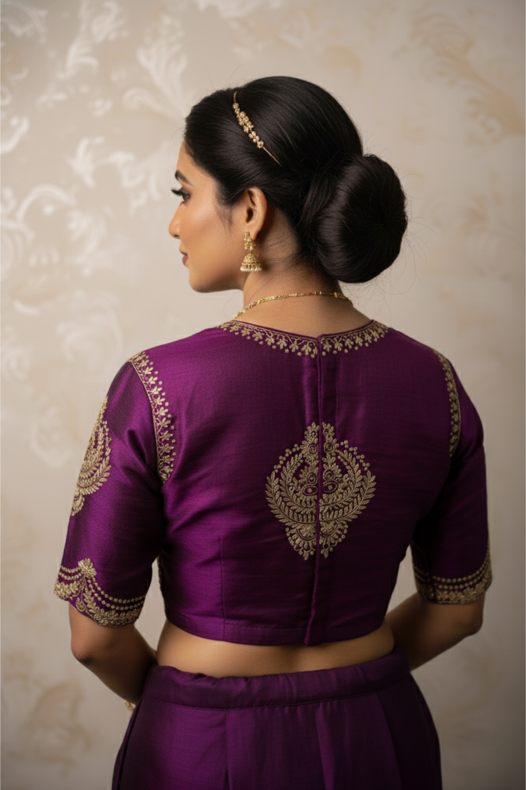 Raw Silk Pitazari Work