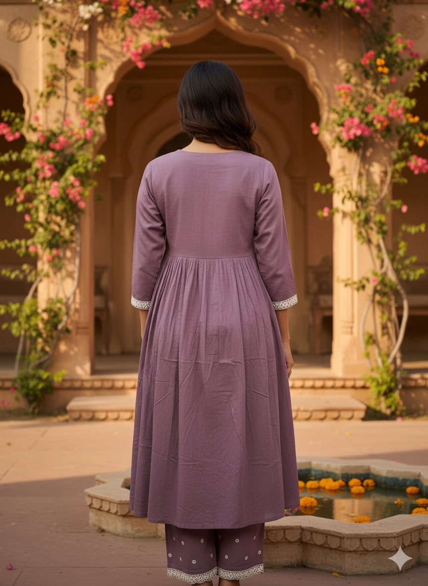 Cotton 2PC Kurti Set