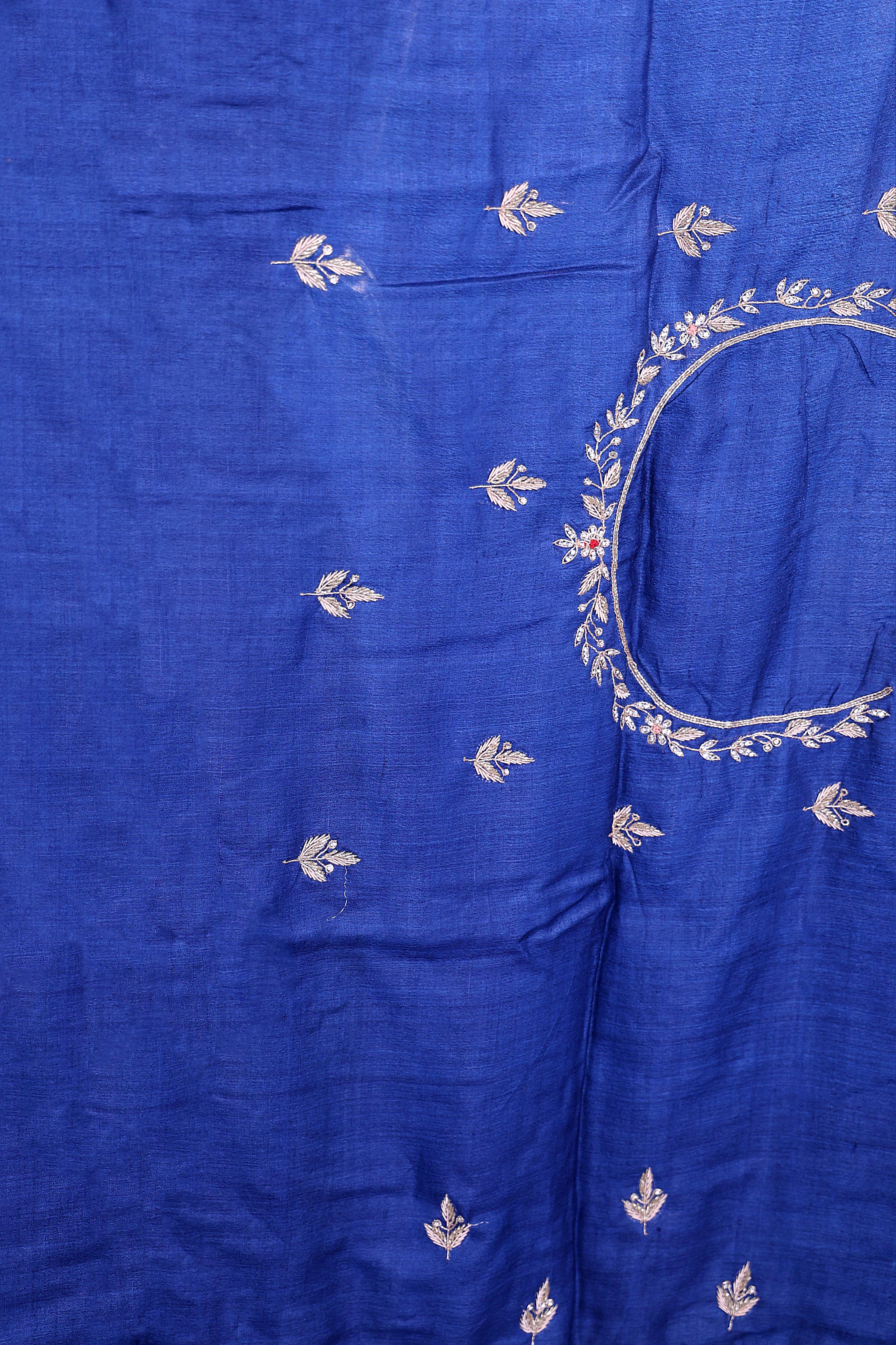 Tussar Zardosi Work