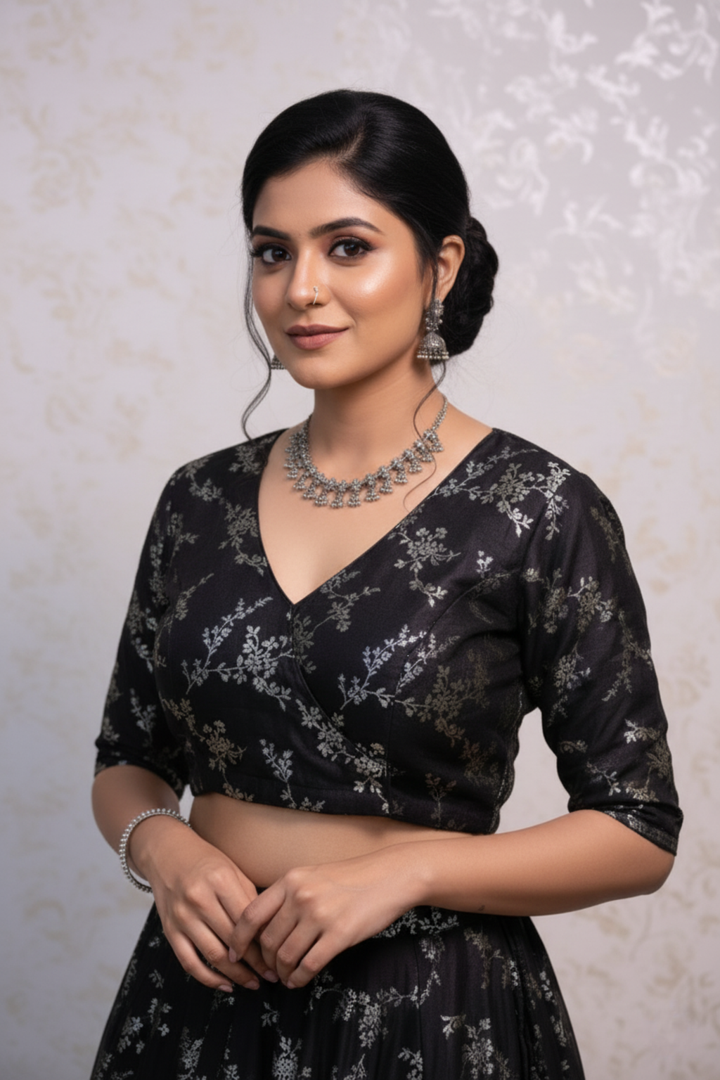 Raw Silk Blouse