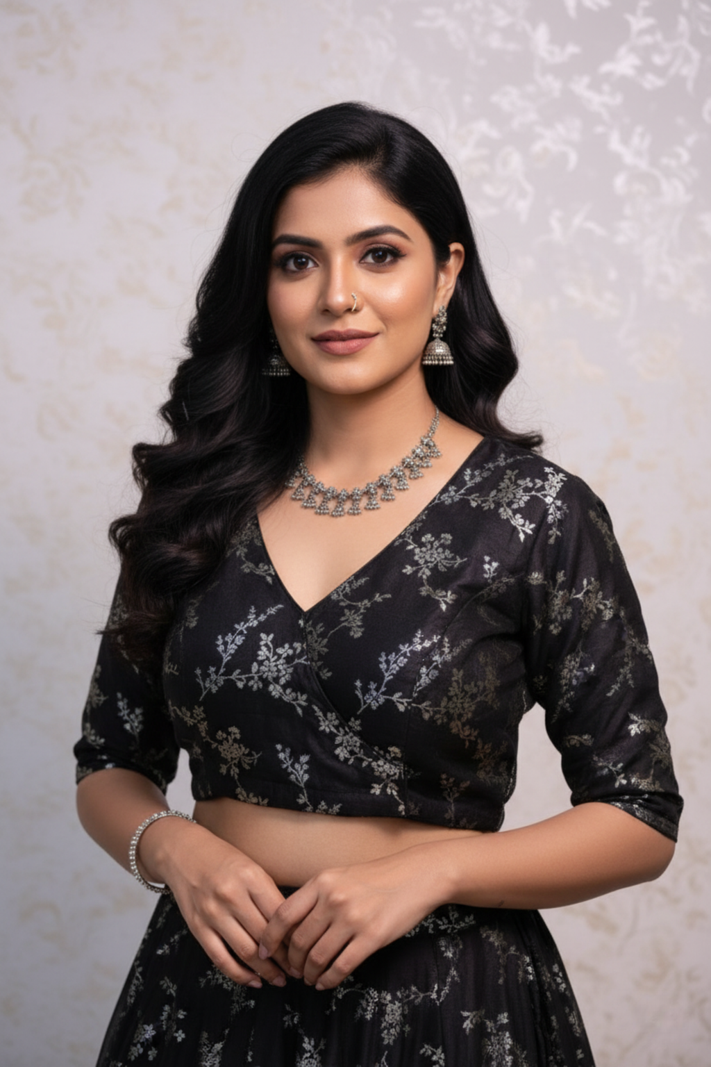 Raw Silk Blouse