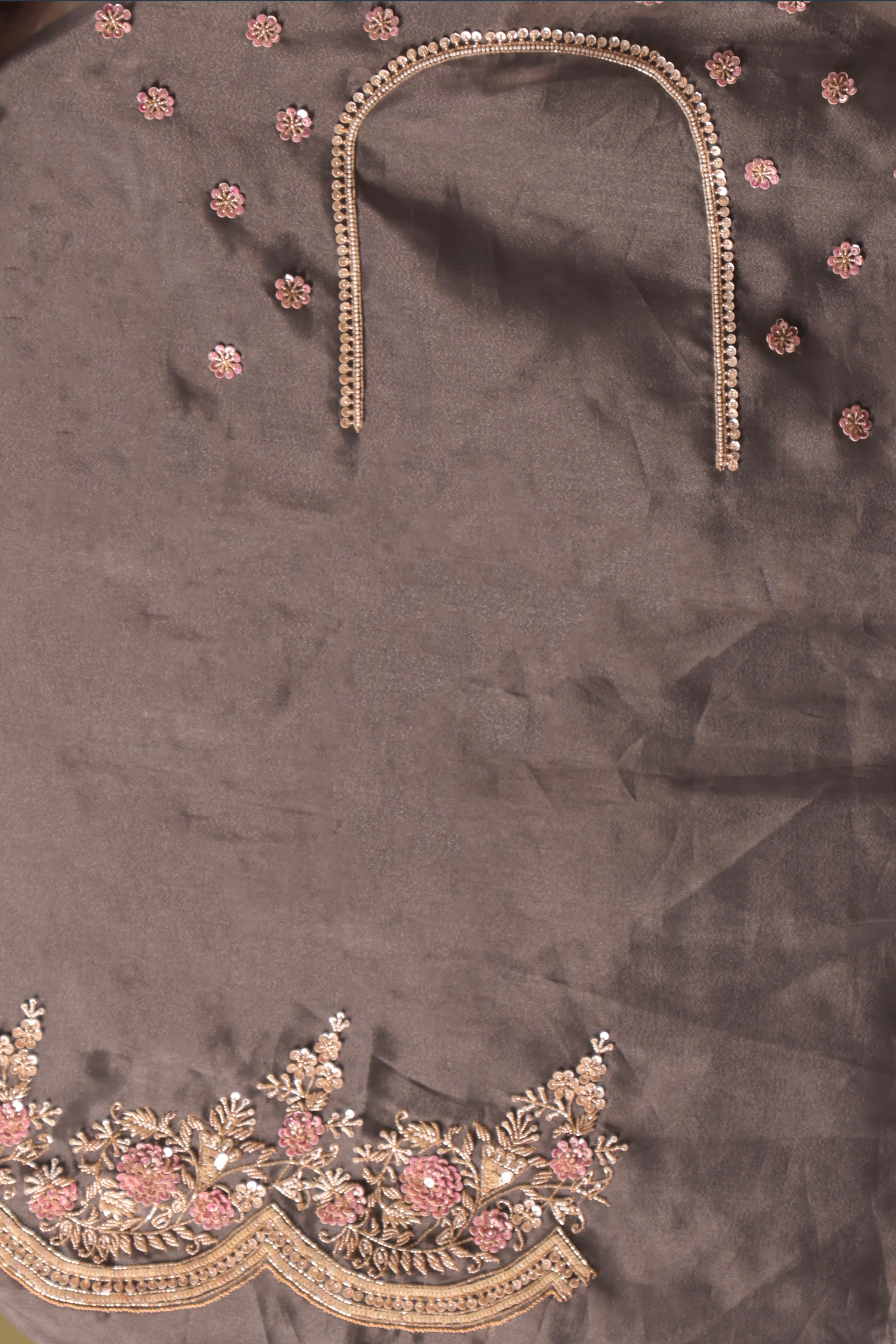 Glass Tissue Zardosi Work