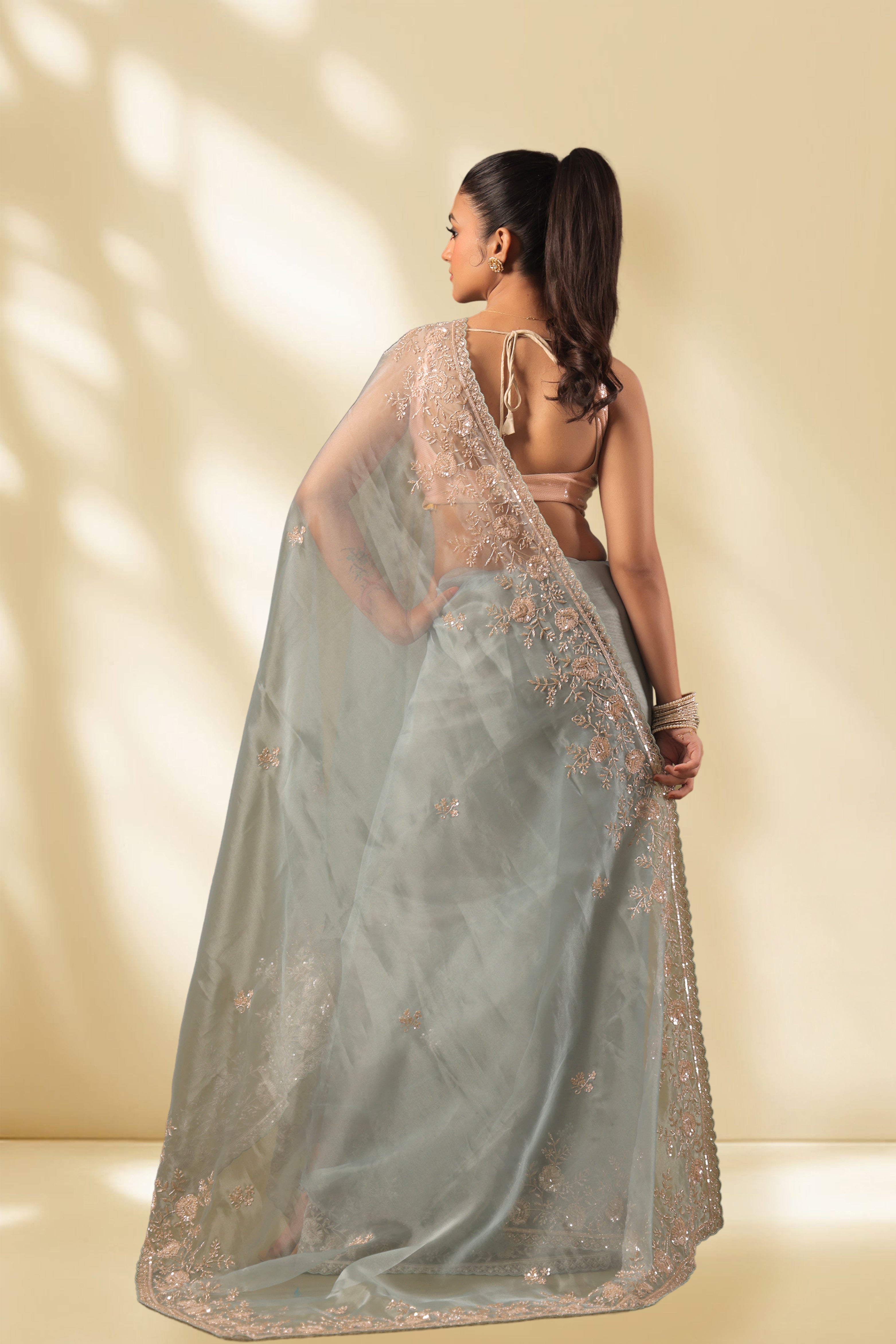 Glass Tissue Zardosi