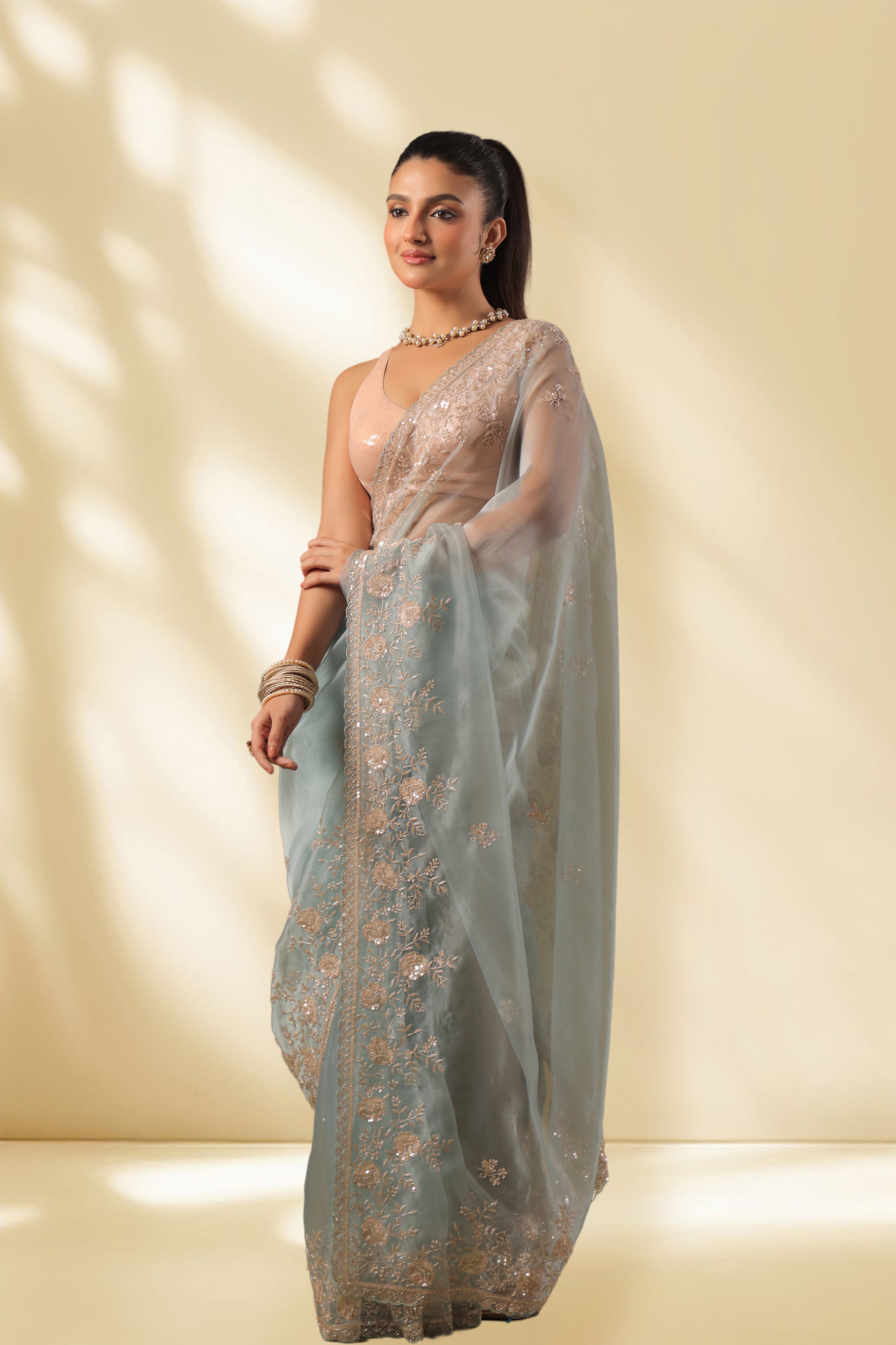 Glass Tissue Zardosi