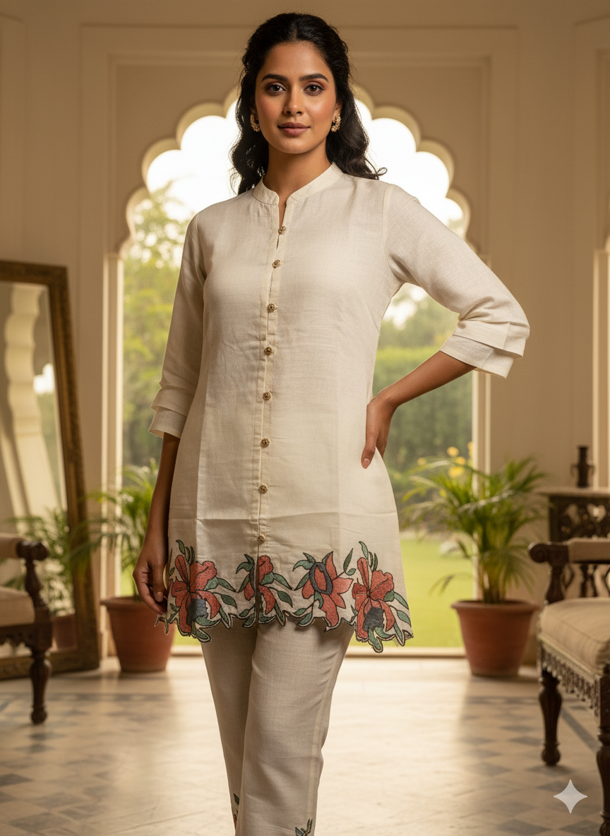 Cotton Co-Ord Set – Ethnic Boutique