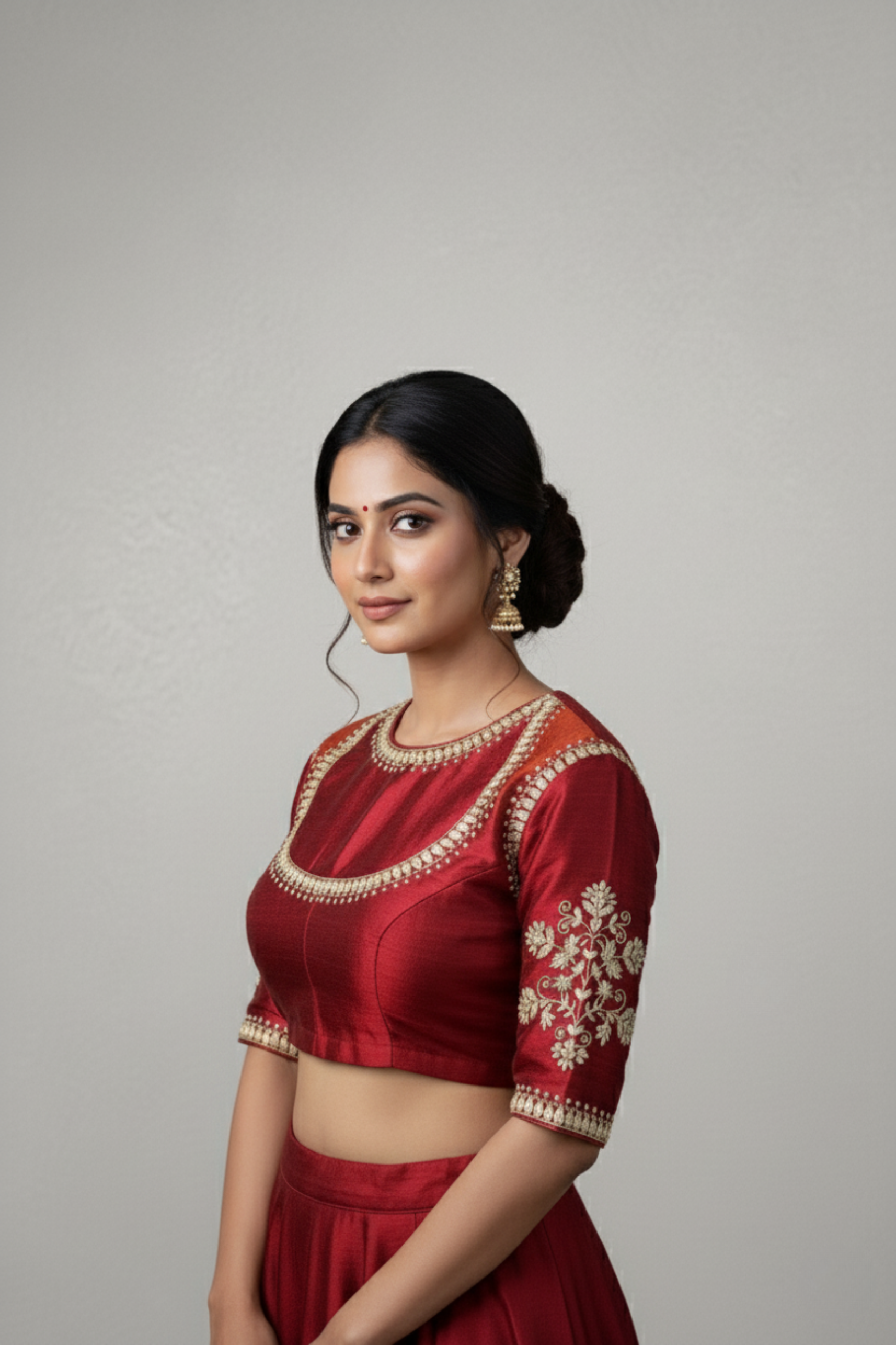 Raw Silk Pitazari Work