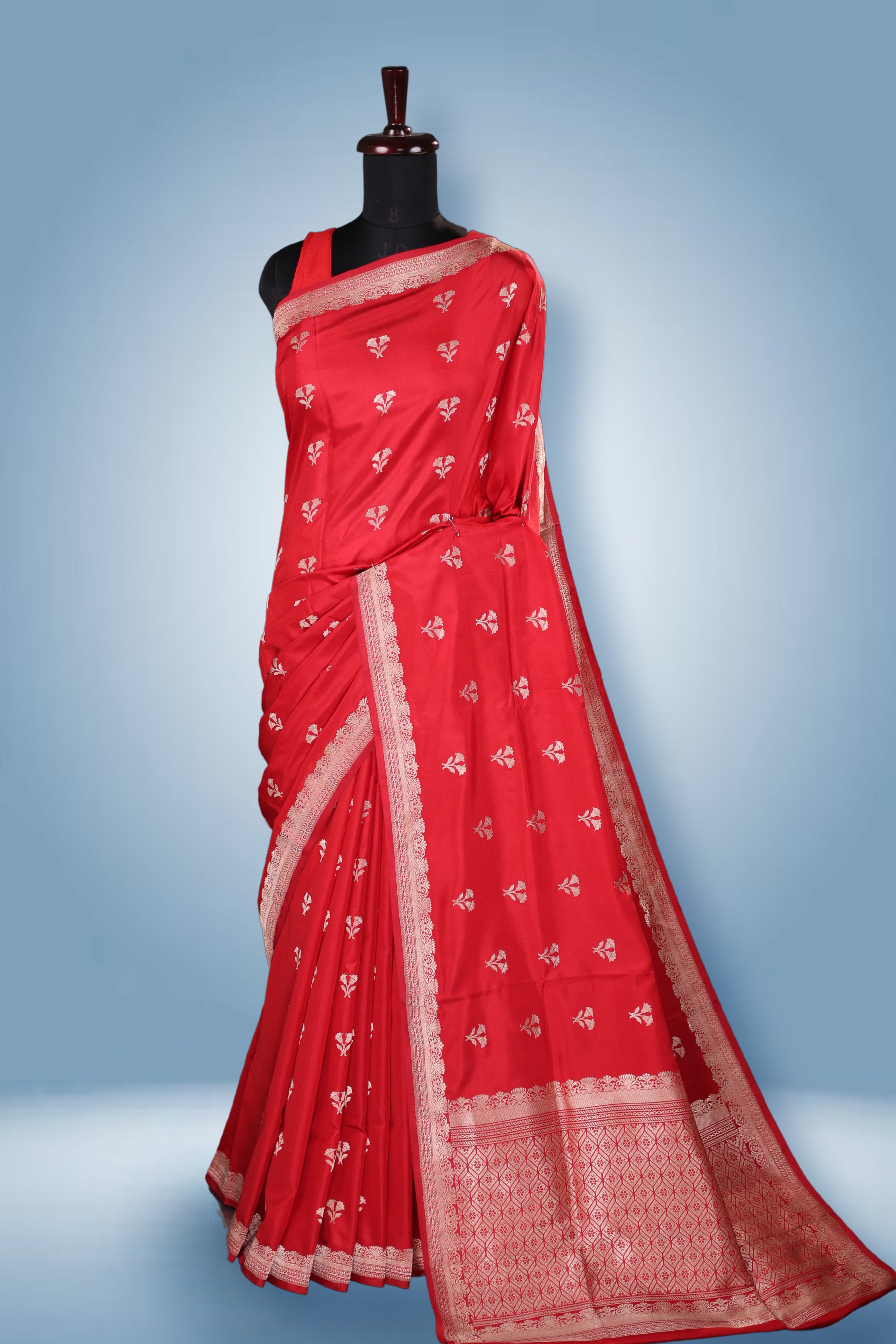 Sleeve Border Katan Banarasi