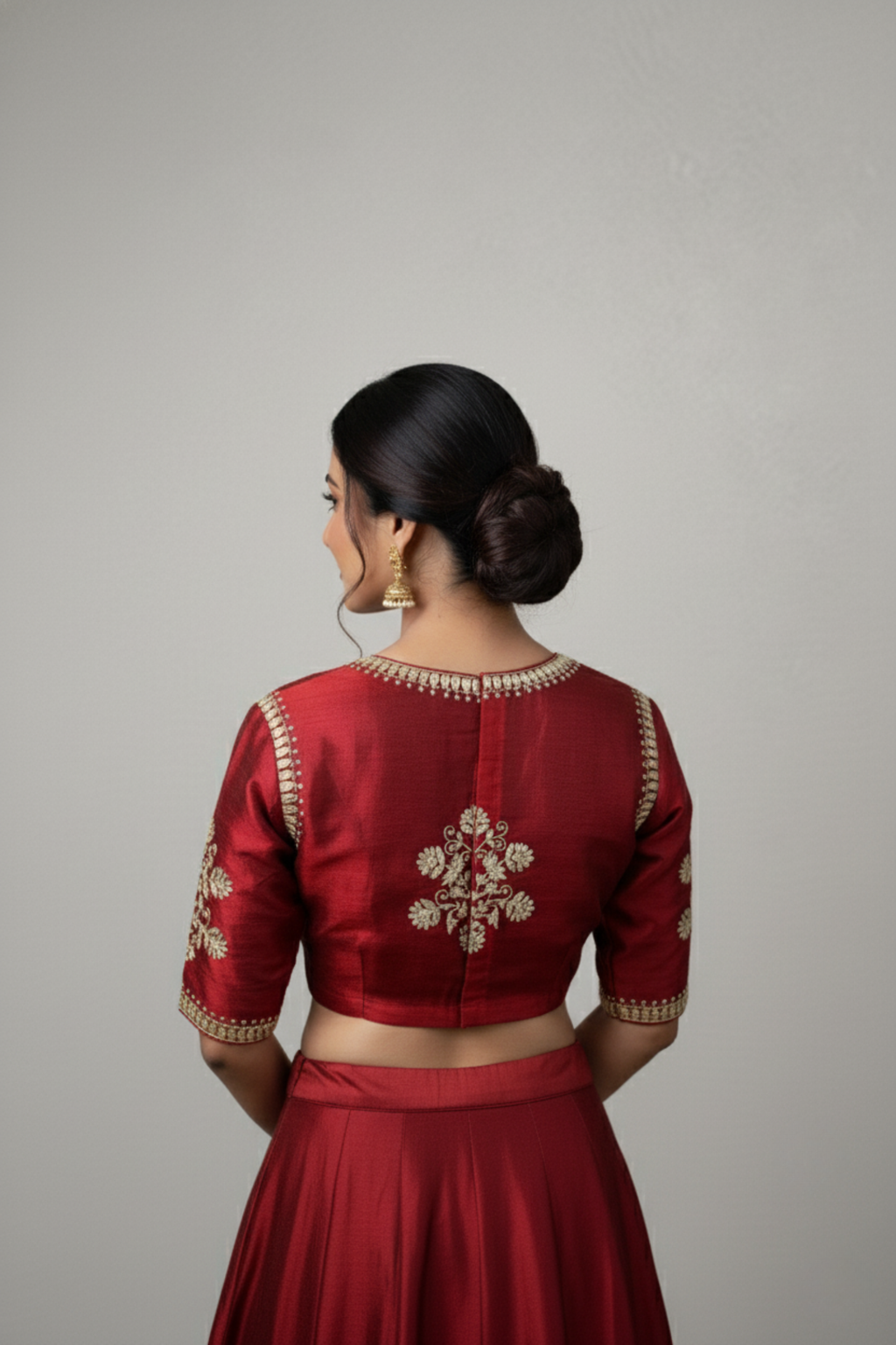 Raw Silk Pitazari Work