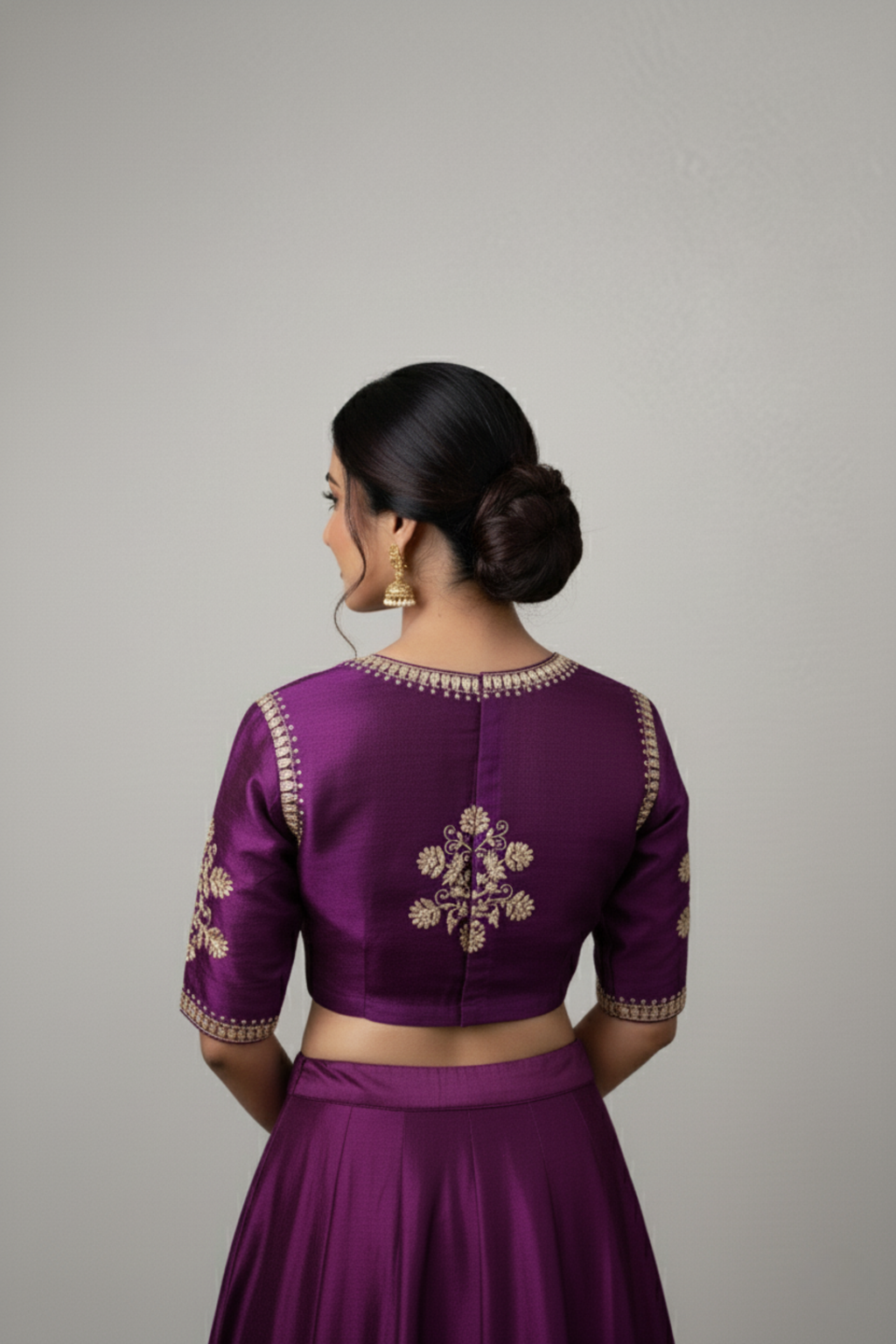 Raw Silk Pitazari Work
