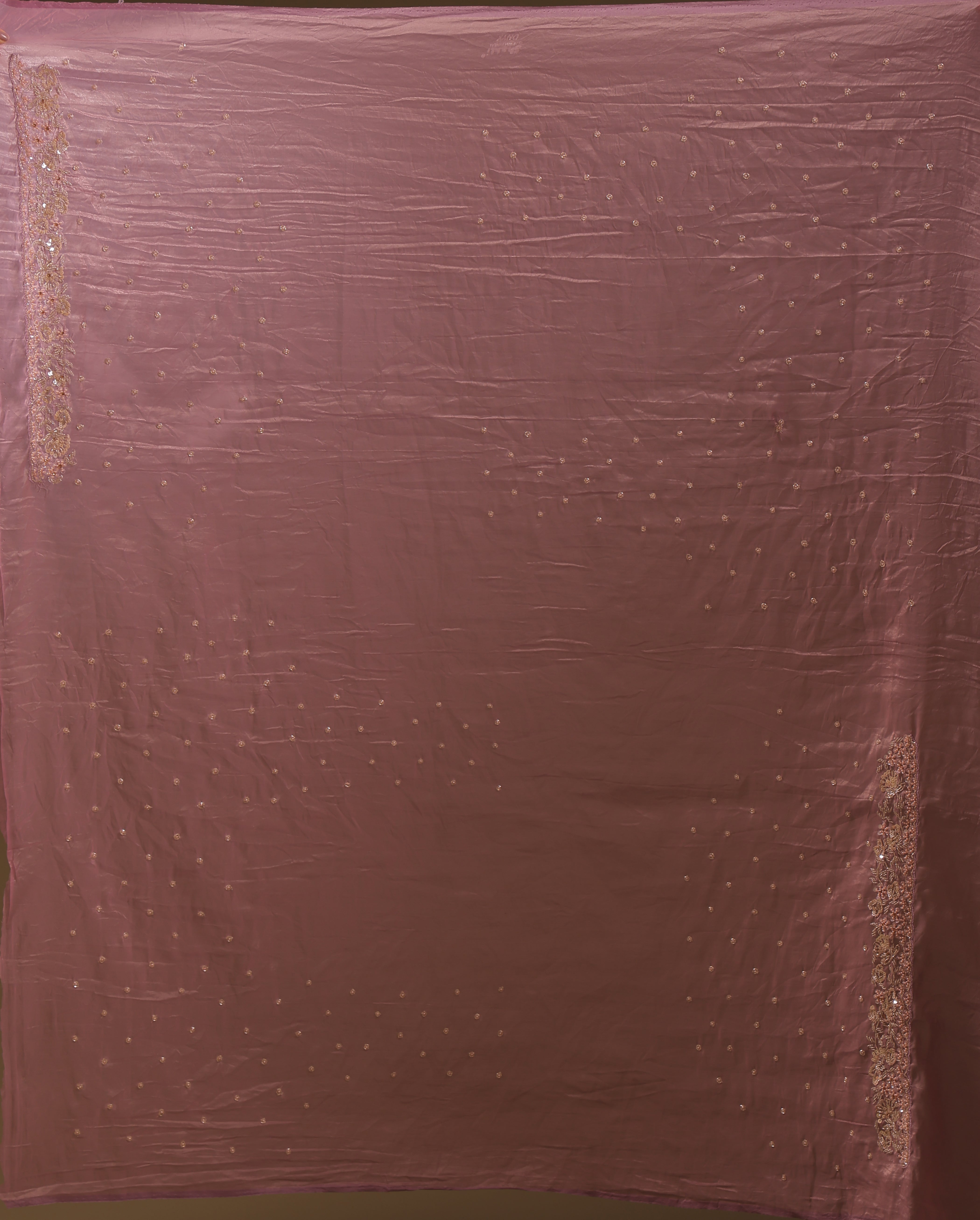 Crush Satin Zardosi Work