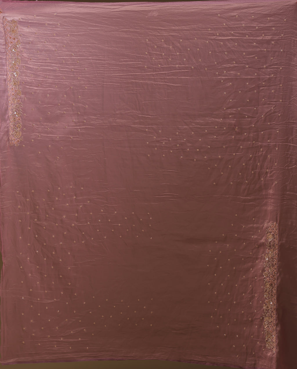 Crush Satin Zardosi Work