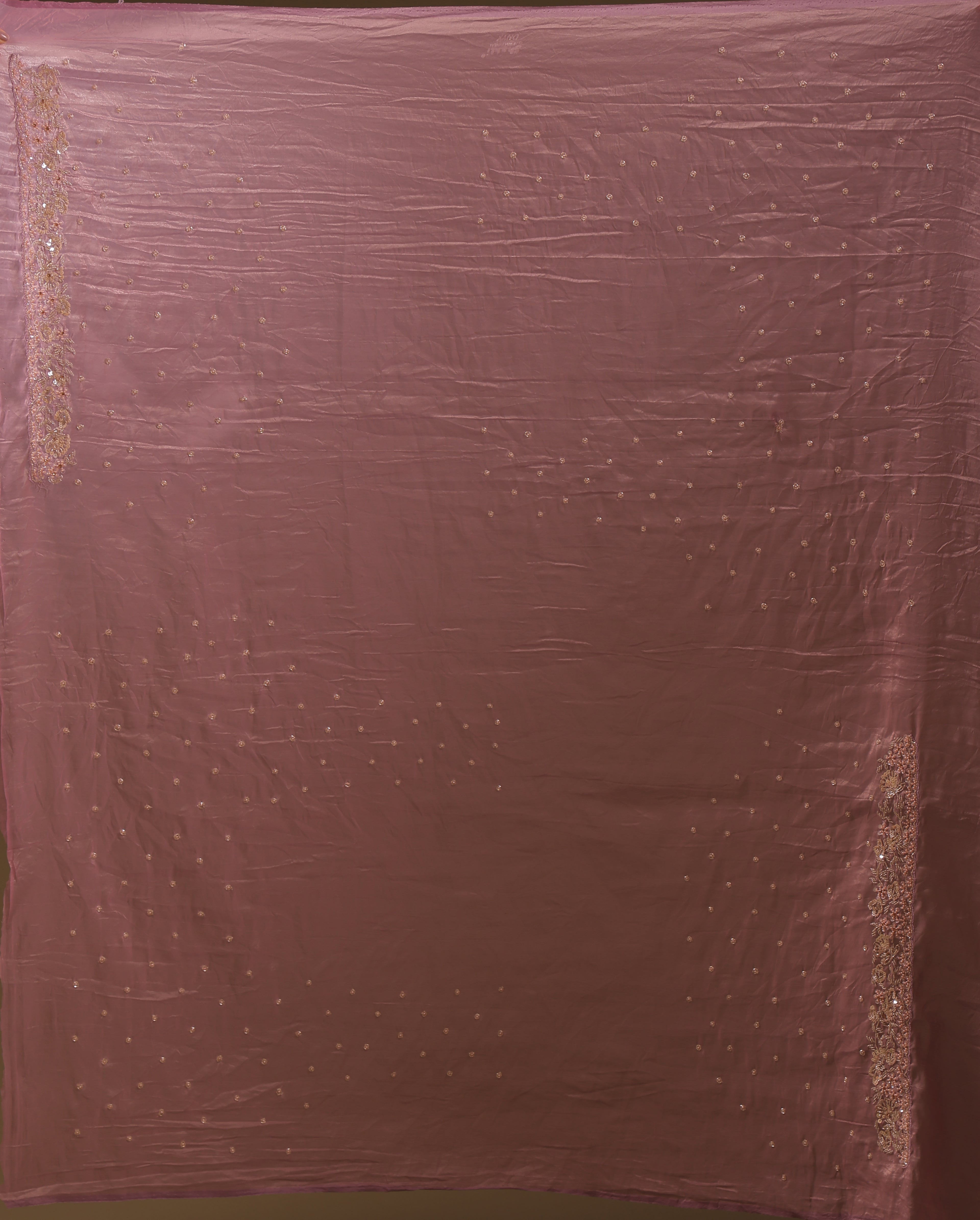 Crush Satin Zardosi Work