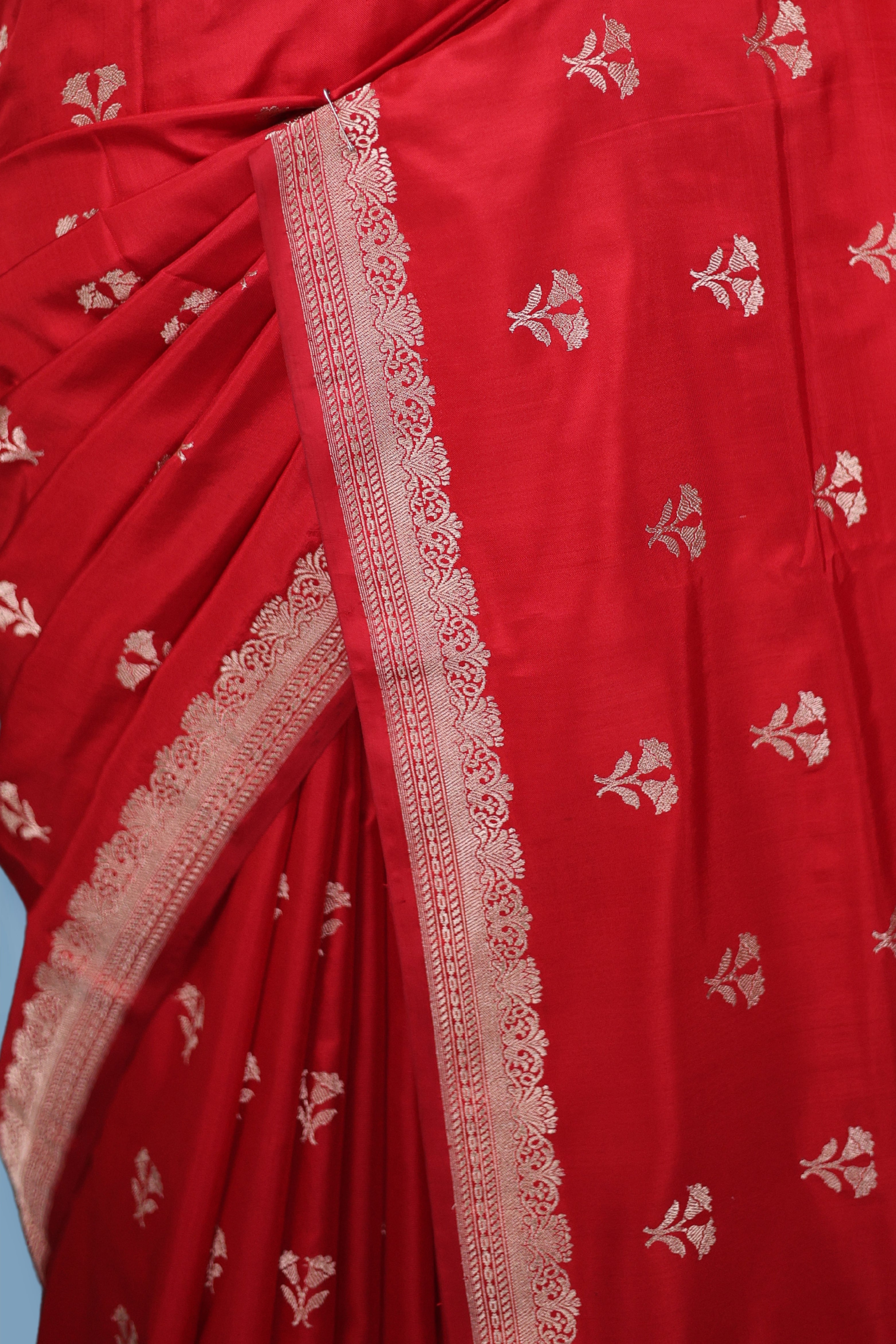 Sleeve Border Katan Banarasi