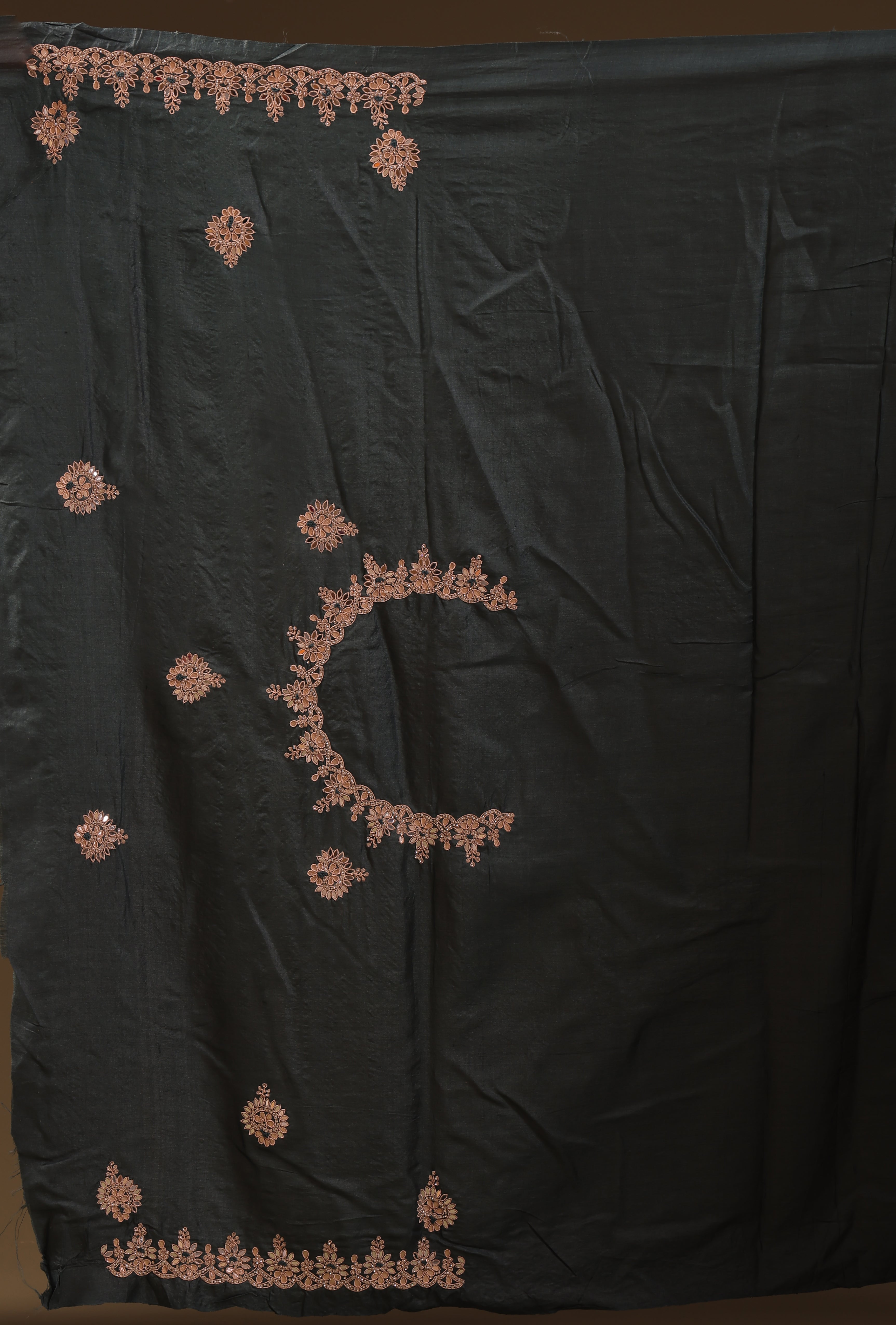 Tussar Zardosi Work