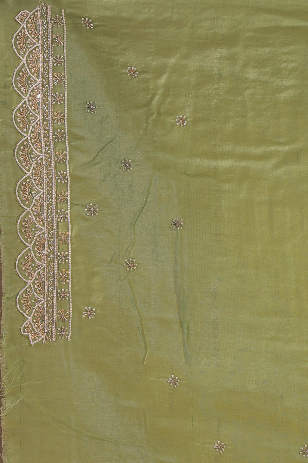 Tussar Zardosi Work