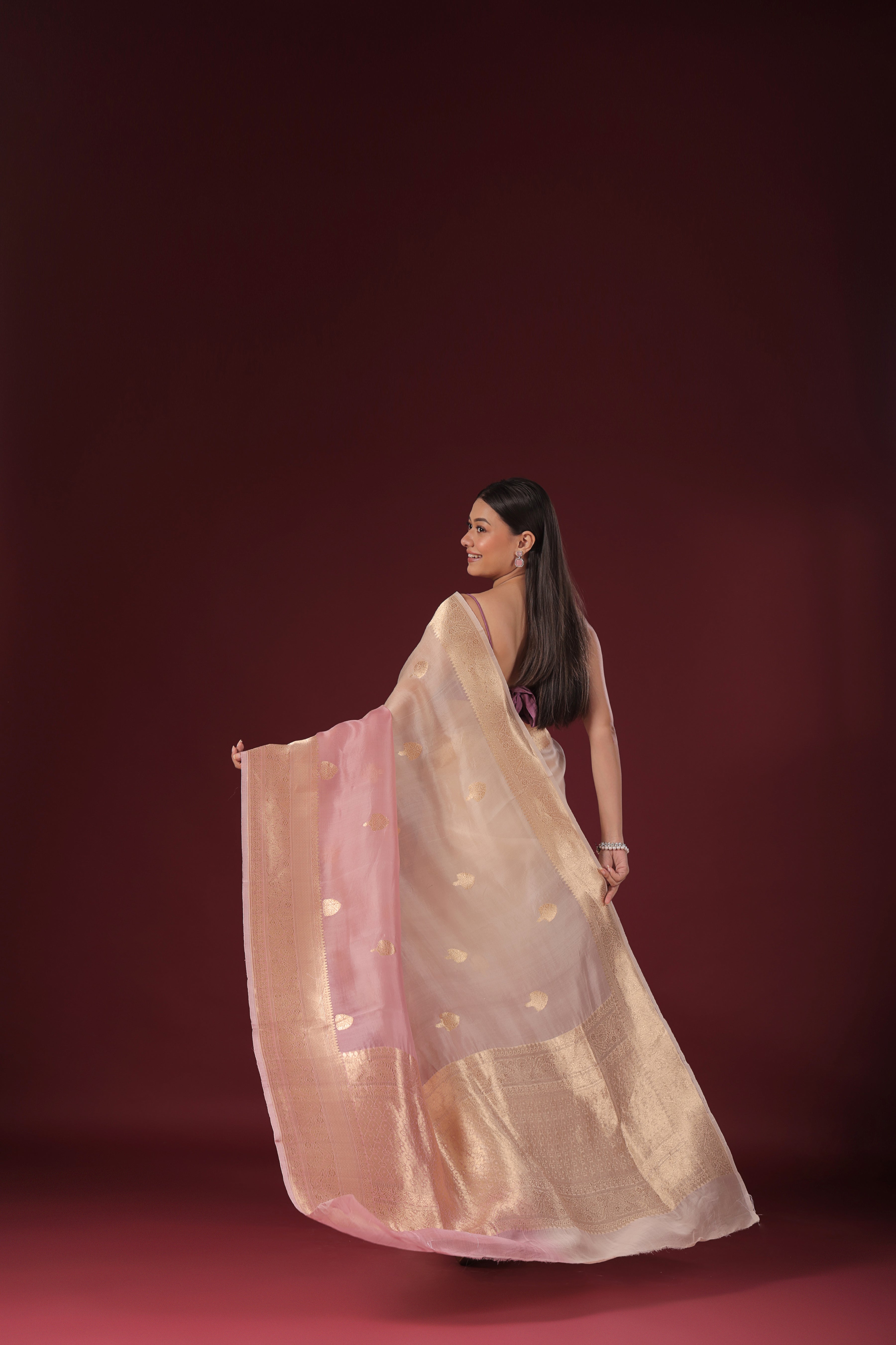 Shaded Kora Banarasi