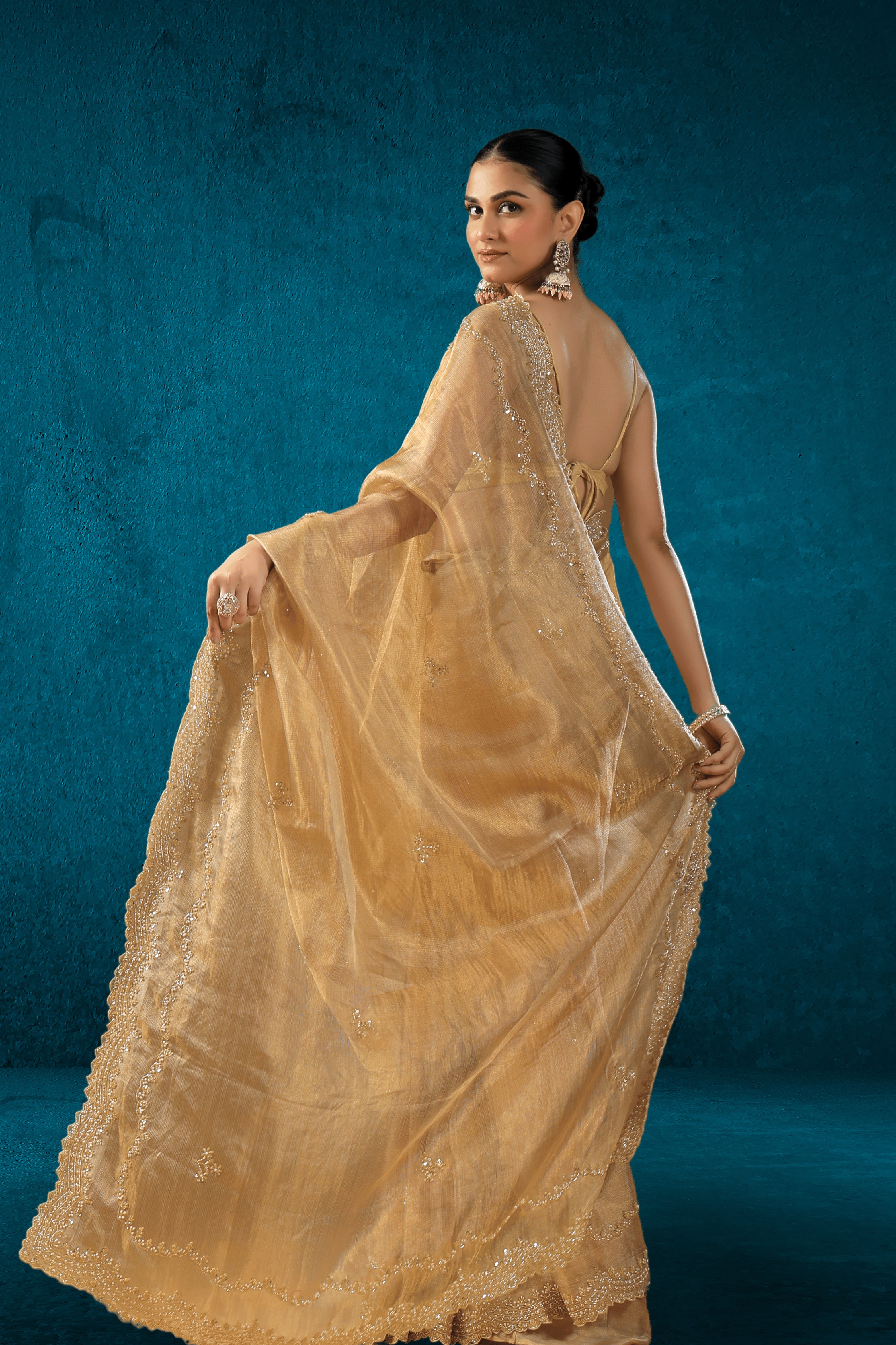 Pure Tissue Cutdana Work