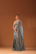 Crush Satin Cutdana Work
