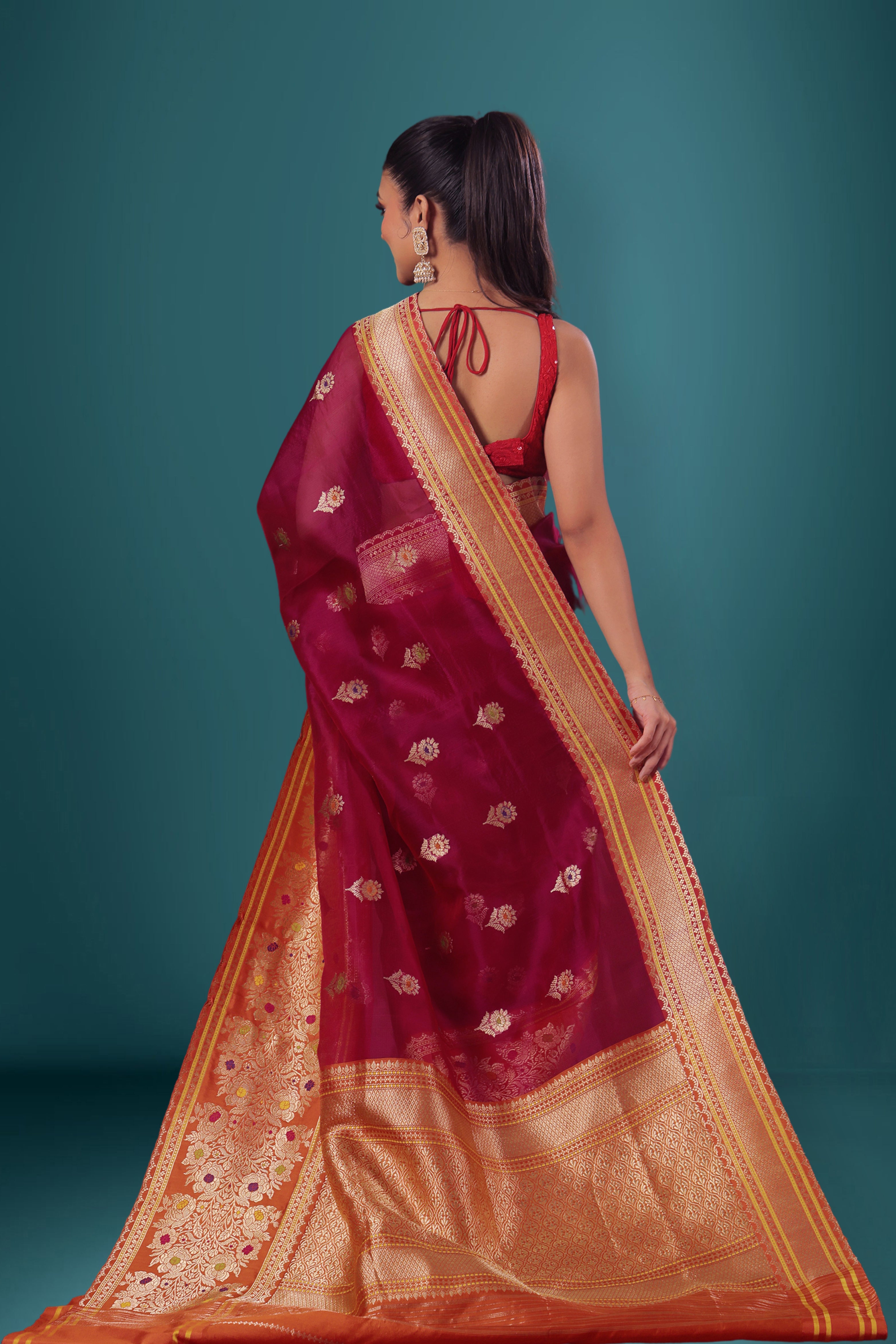 Exclusive Kora Katan Border Banarasi