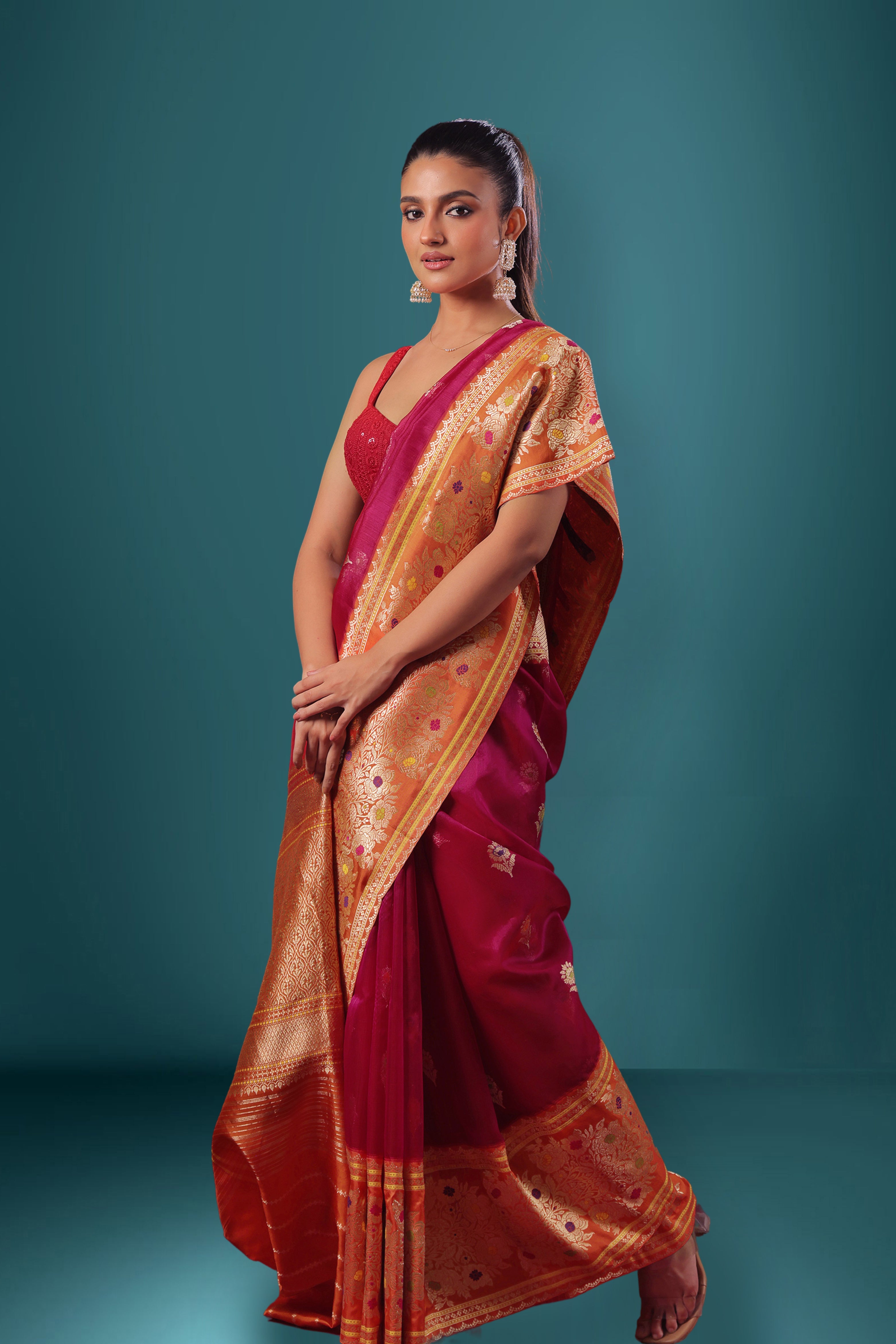 Exclusive Kora Katan Border Banarasi