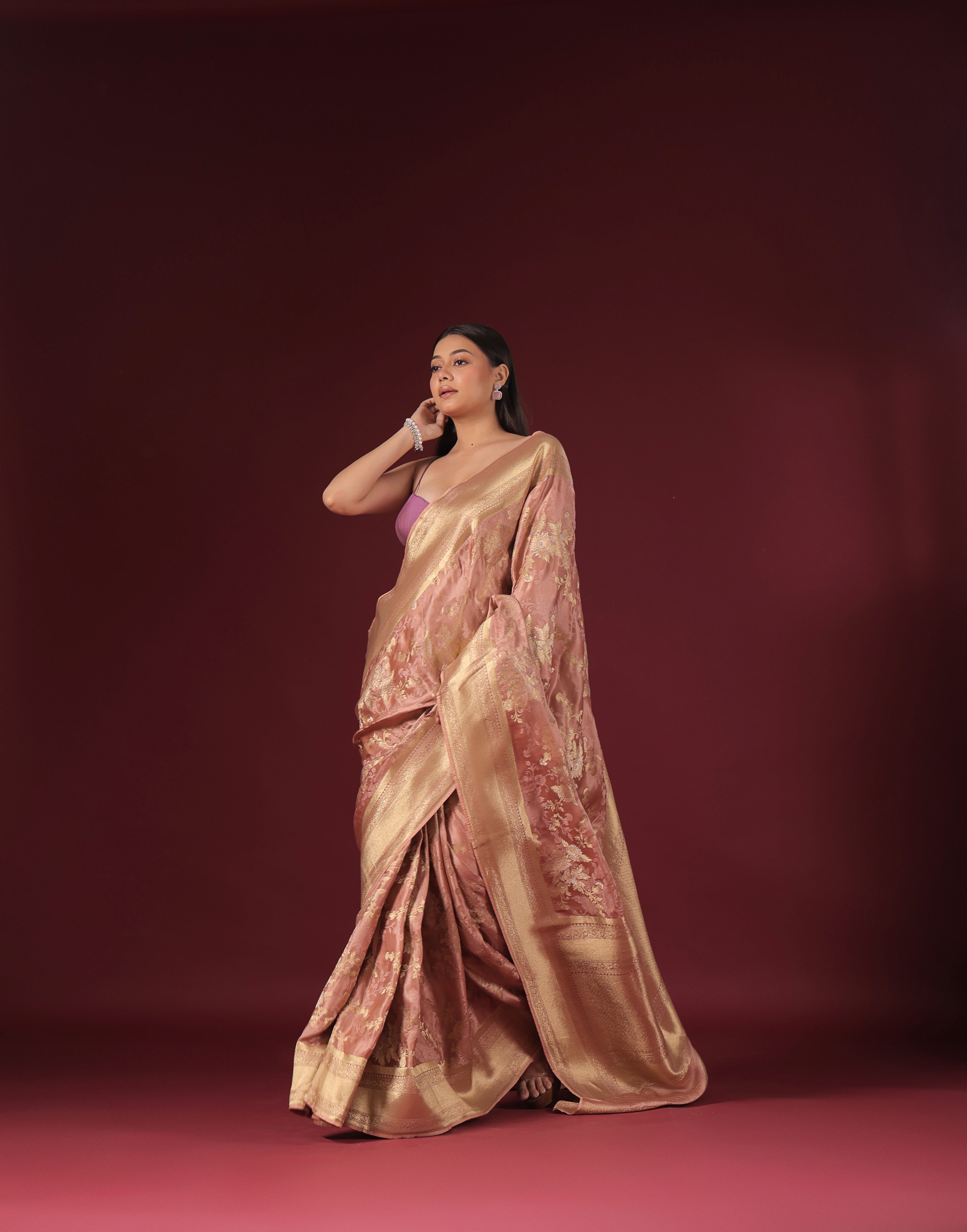 Semi Mashru Banarasi