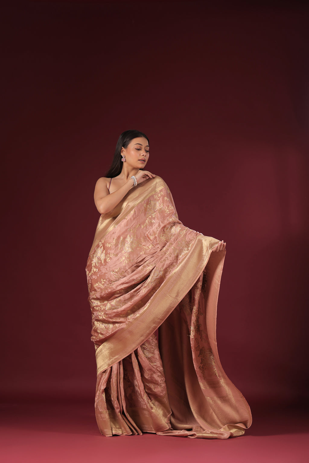Semi Mashru Banarasi