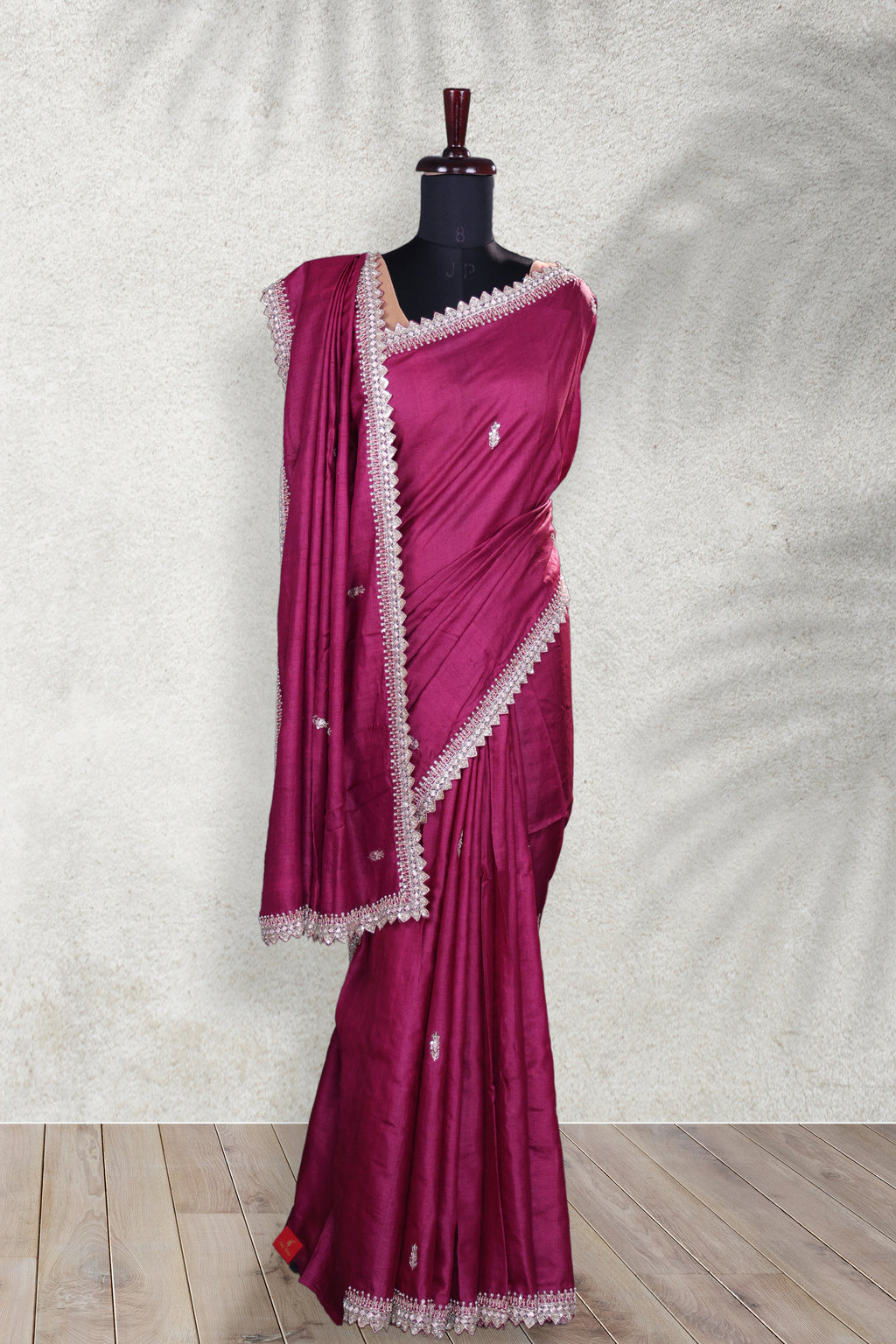 Tussar Zardosi Work