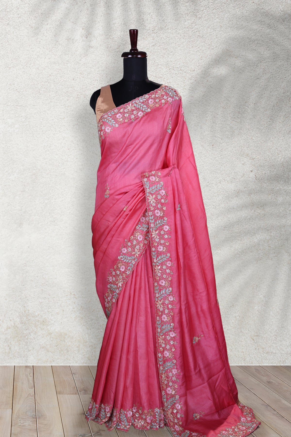 Tussar Zardosi Work