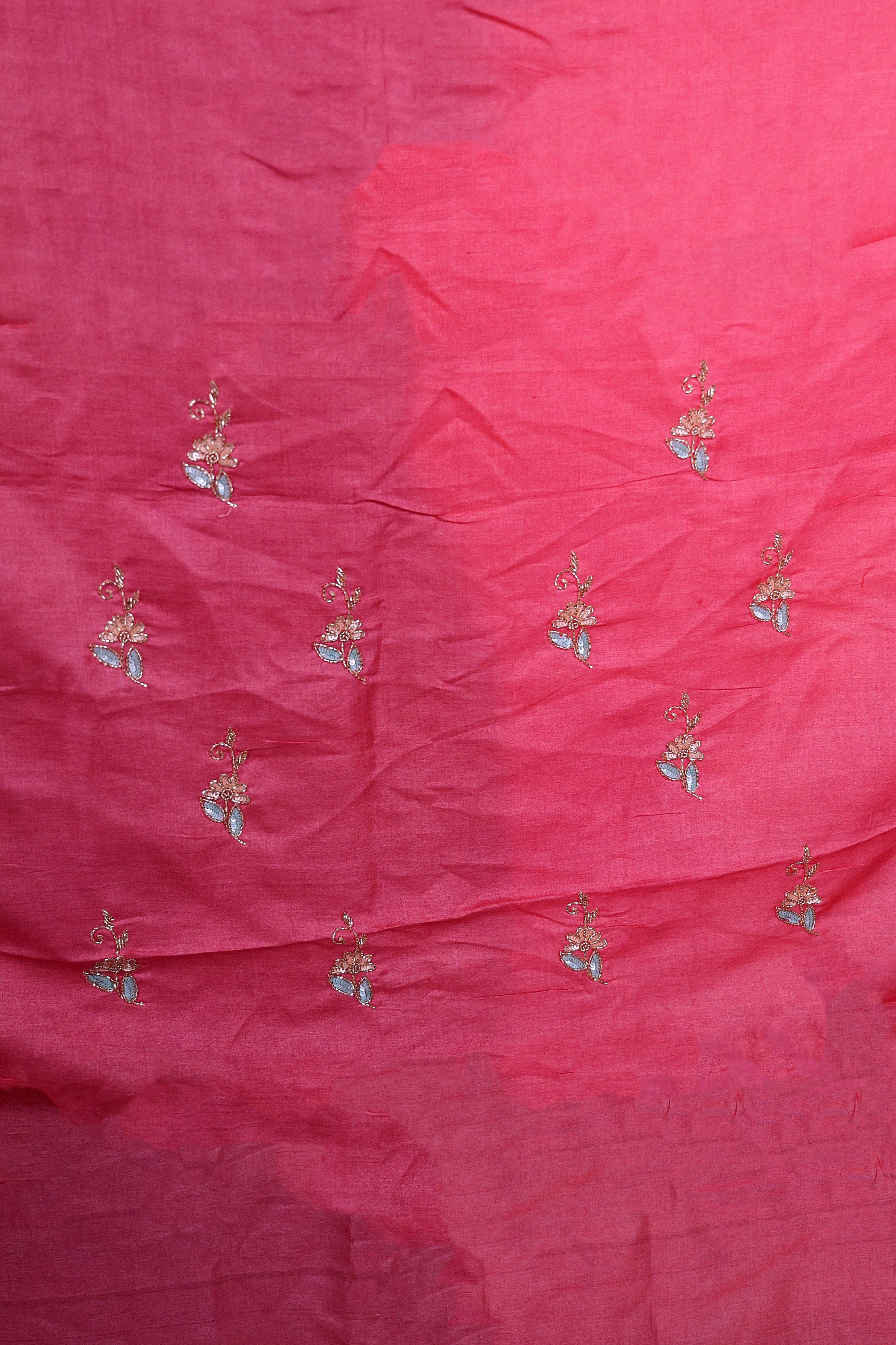 Tussar Zardosi Work