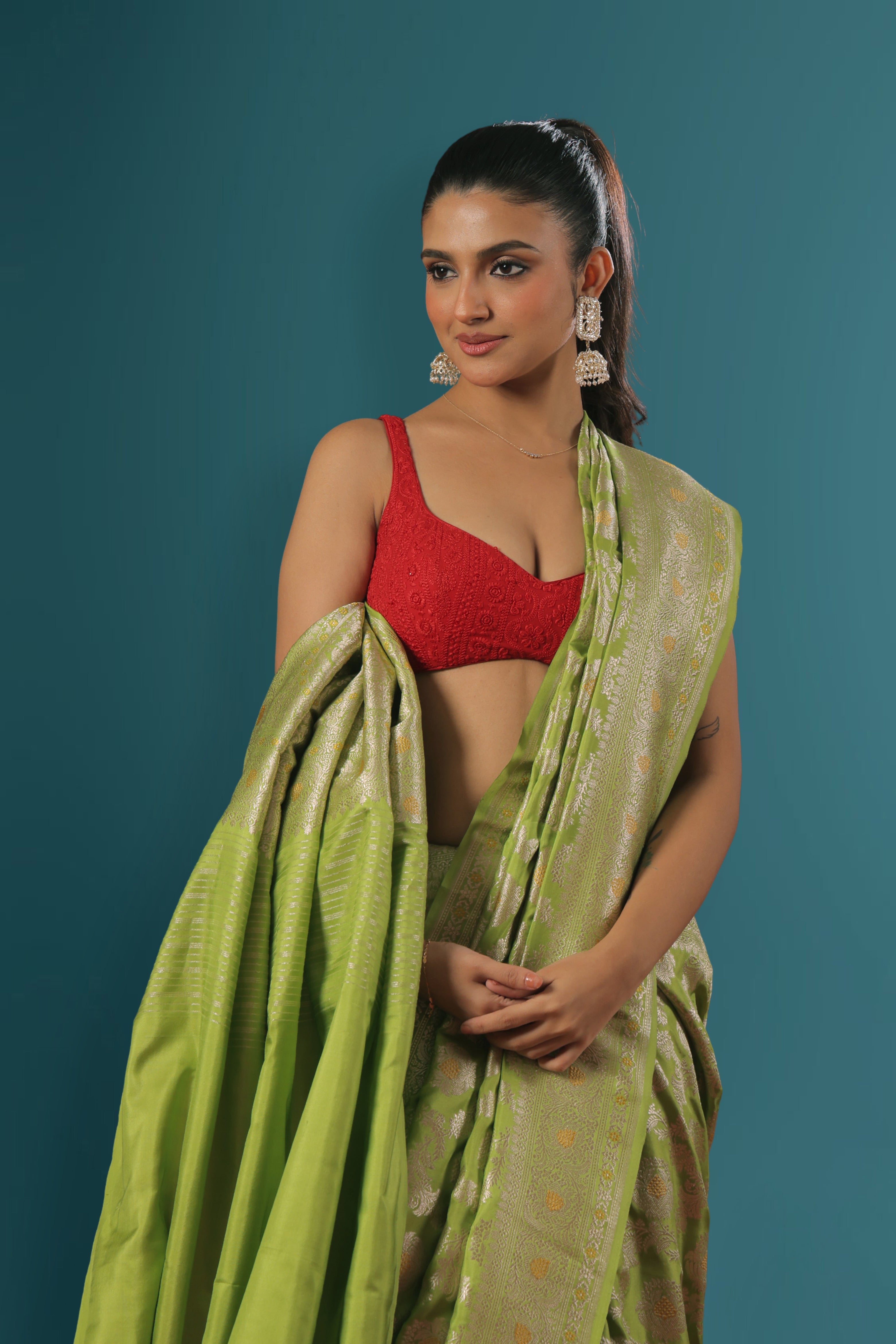 Exclusive Jaal Meena Katan Banarasi