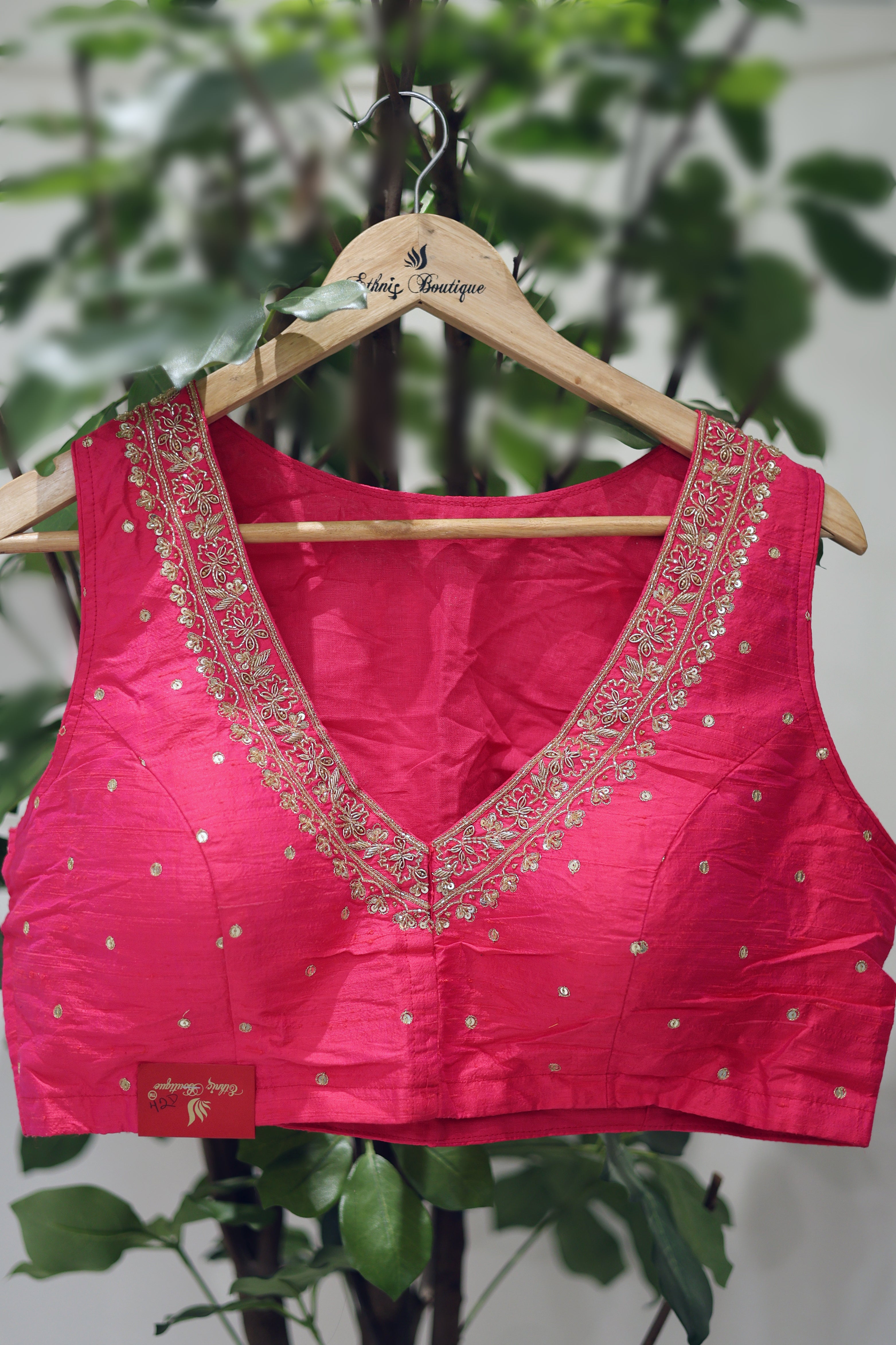 Raw Silk Zardosi