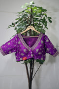 Raw Silk Zardosi Work