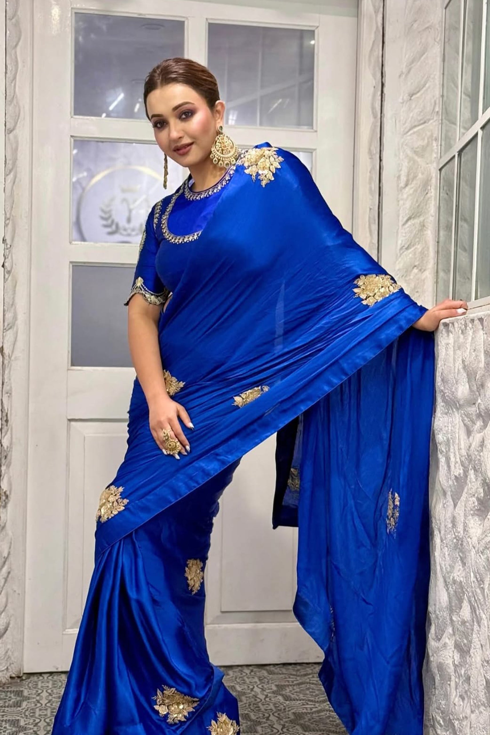 Satin Zardosi Work